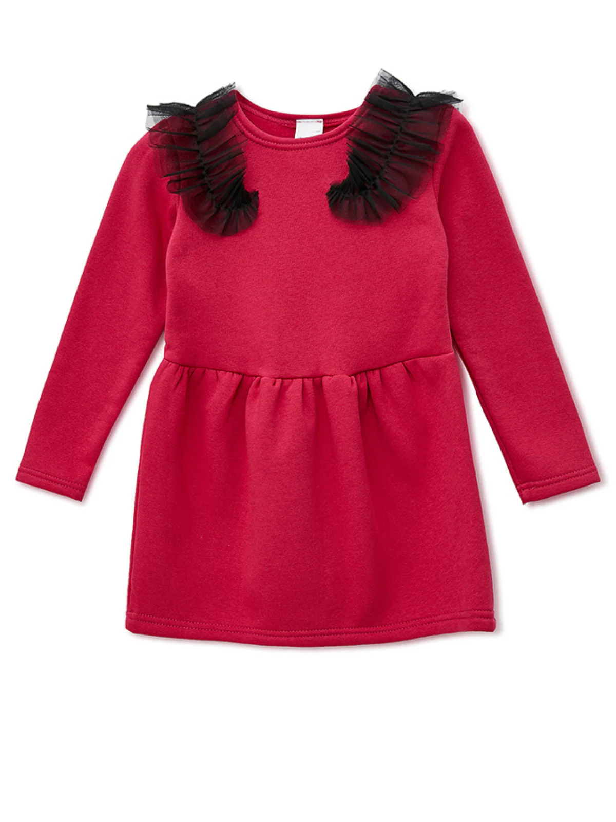 Adorable Pink Tulle Shoulder Tunic by Kids Couture - Image 4