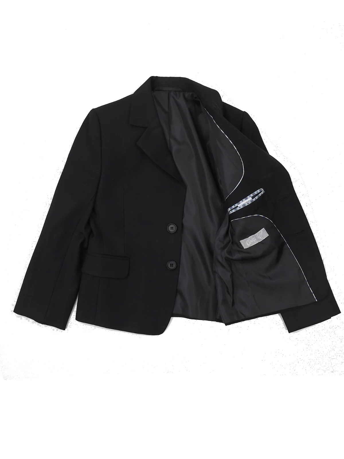 Classic Black Boys Blazer by Kids Couture - Image 3