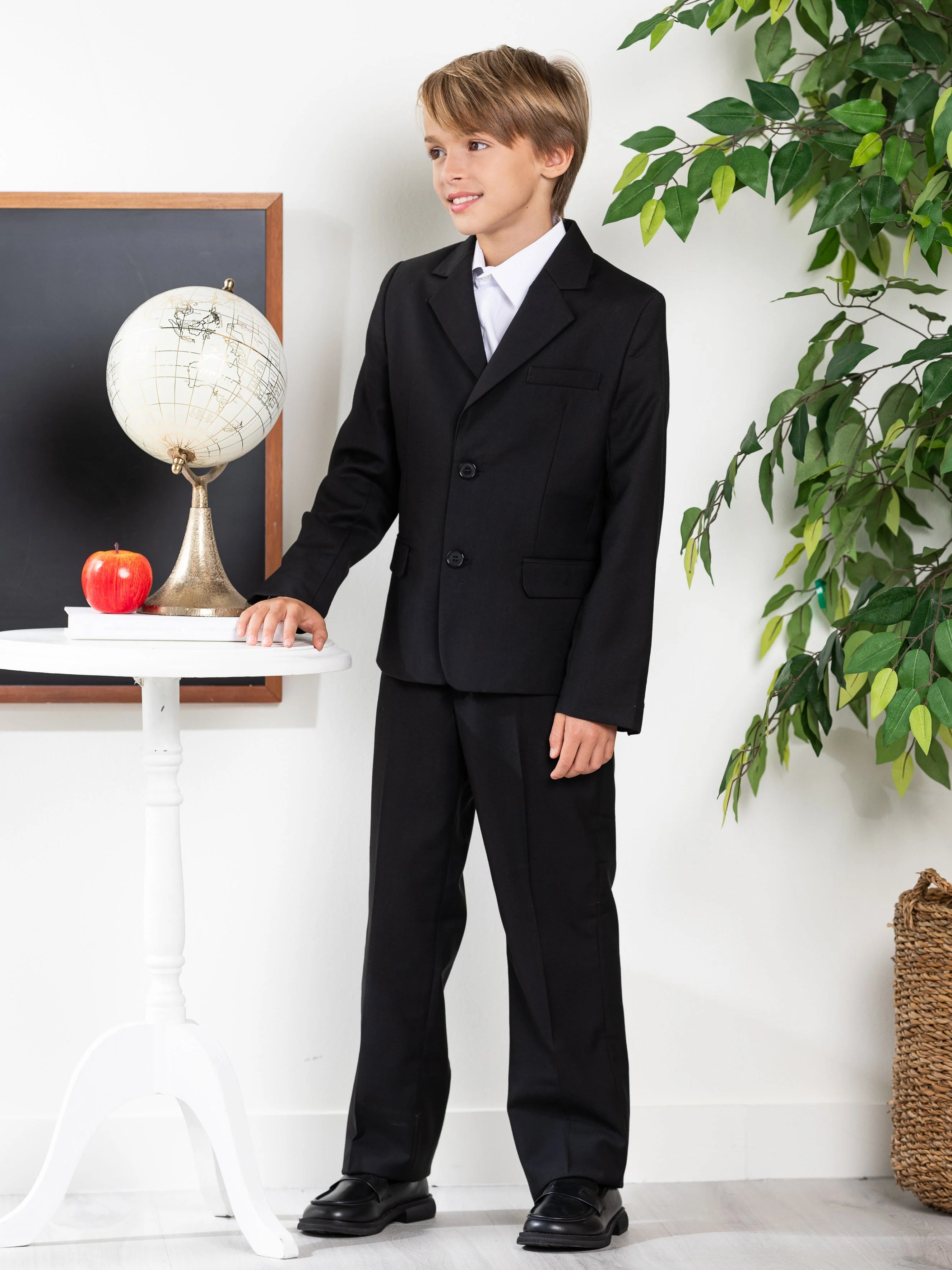 Classic Black Boys Blazer by Kids Couture - Image 4