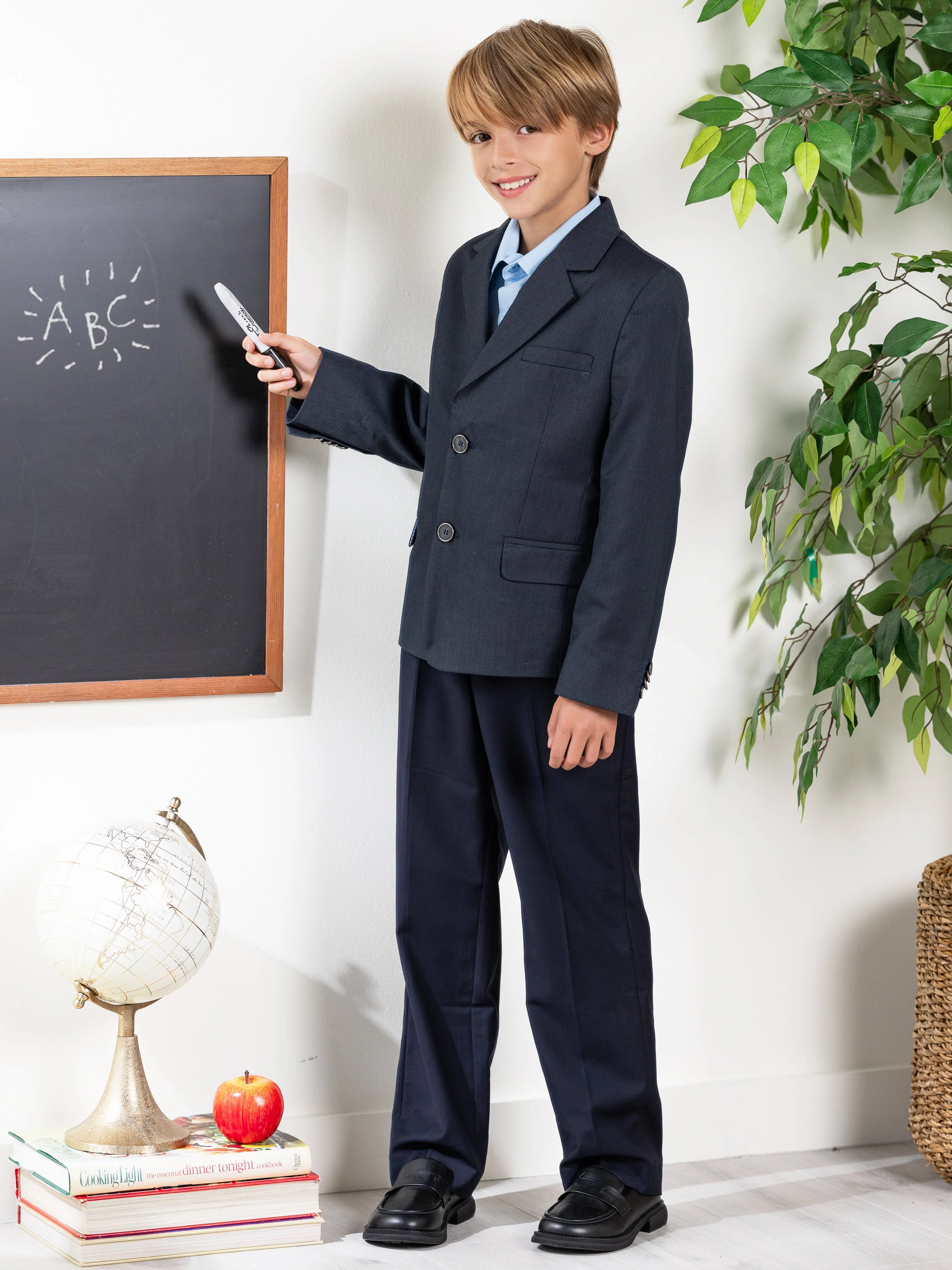 Classic Grey Boys Blazer by Kids Couture - Image 5