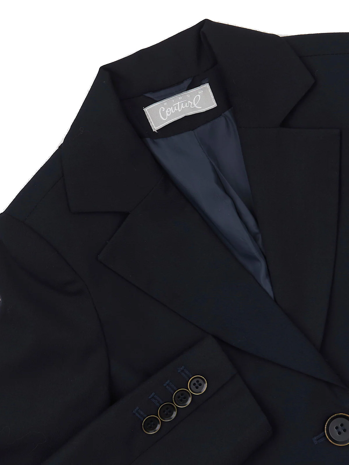 Navy Elegant Blazer by Kids Couture - Image 5