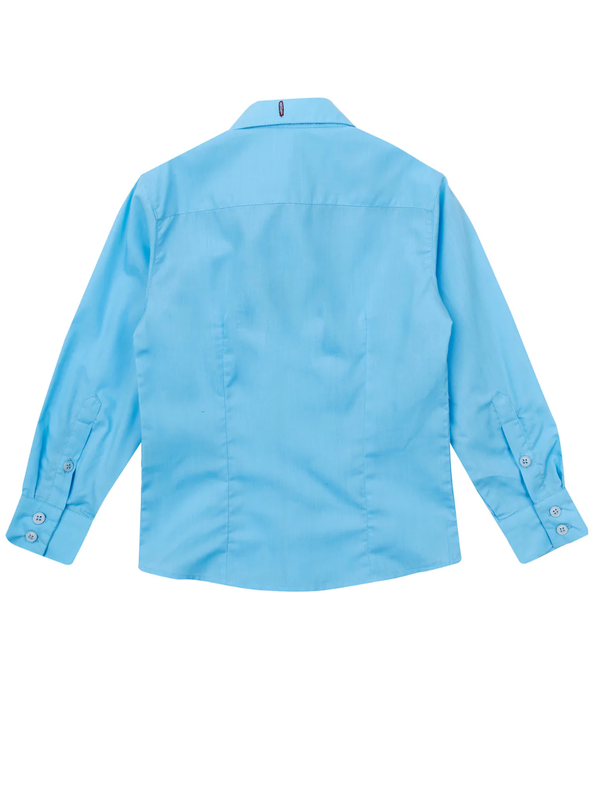 Essential School Uniform Blue Long Sleeve Shirt by Kids Couture - Image 2