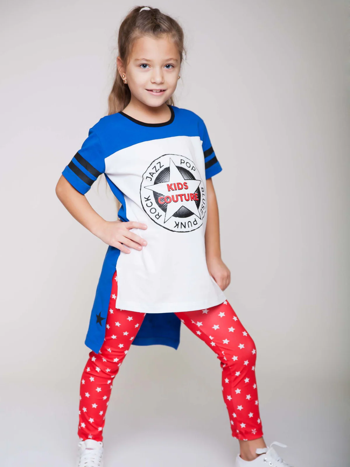Blue Music Genres Set of 2 T-Shirts by Kids Couture - Image 3