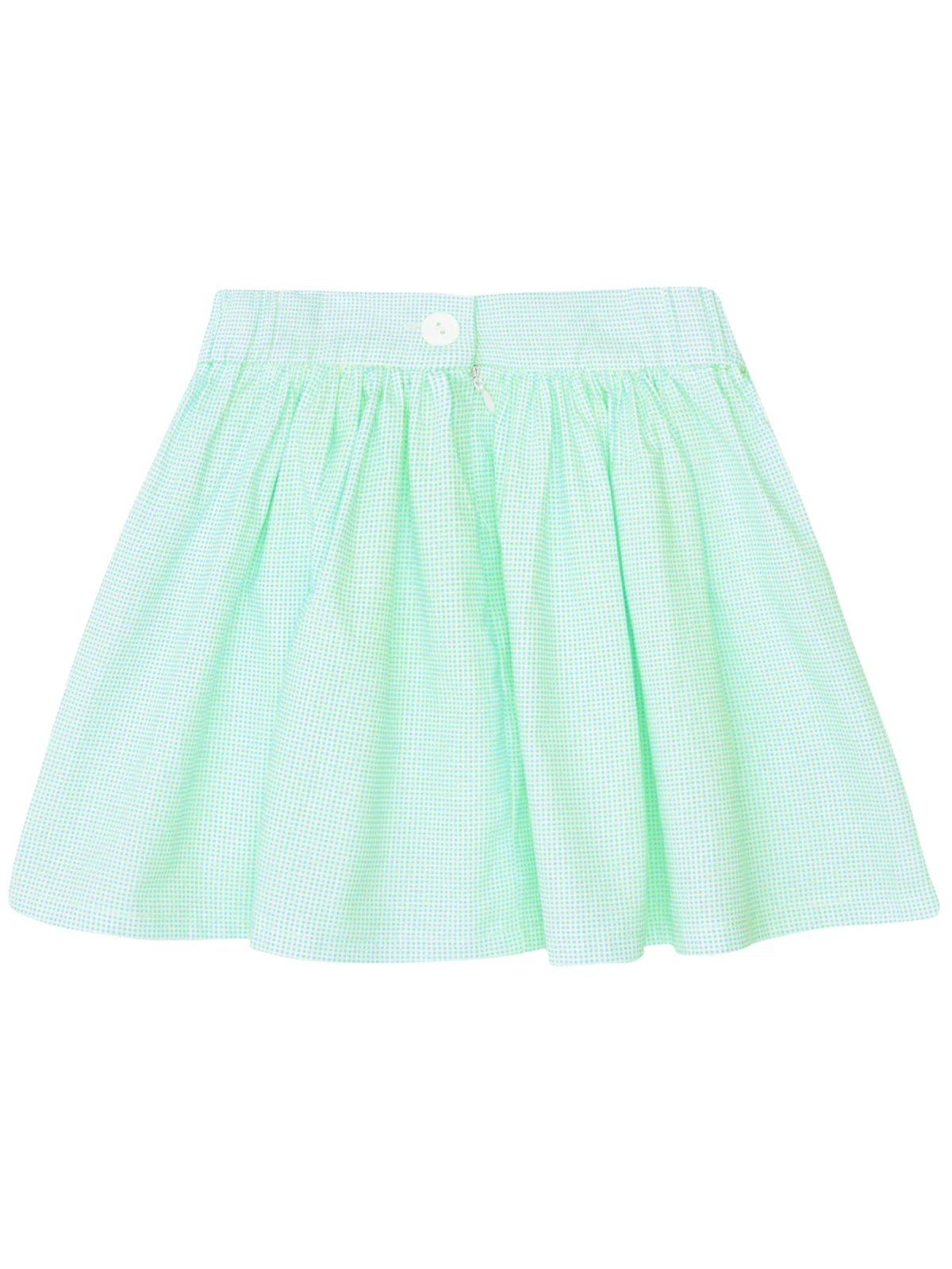 Glam Green Pleated Skirt by Kids Couture - Image 4