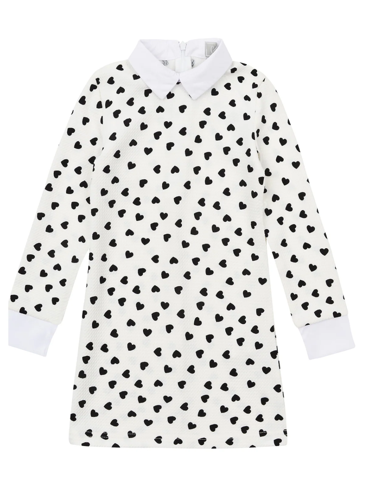 Heart-Stopping Collared Dress by Kids Couture - Image 2