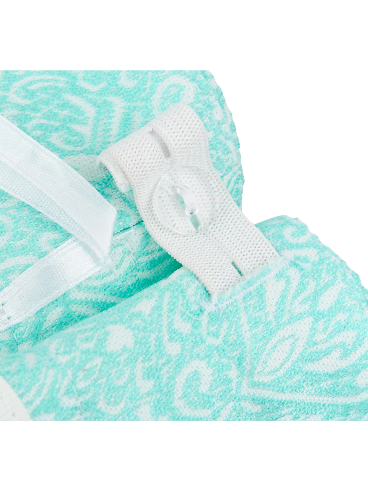 Mint Jacquard Pleated Skirt by Kids Couture - Image 3