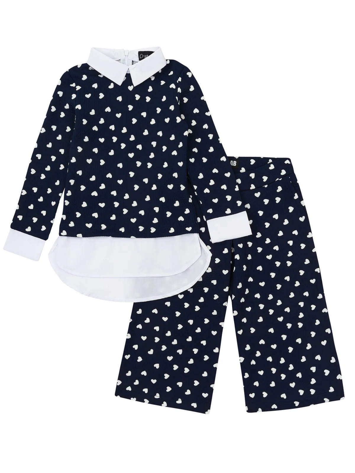Mommy & Me Heart To Heart Dressy Pants Set by Kids Couture - Image 2