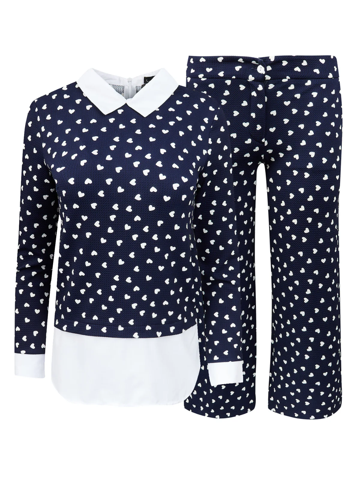 Mommy & Me Heart To Heart Dressy Pants Set by Kids Couture - Image 3