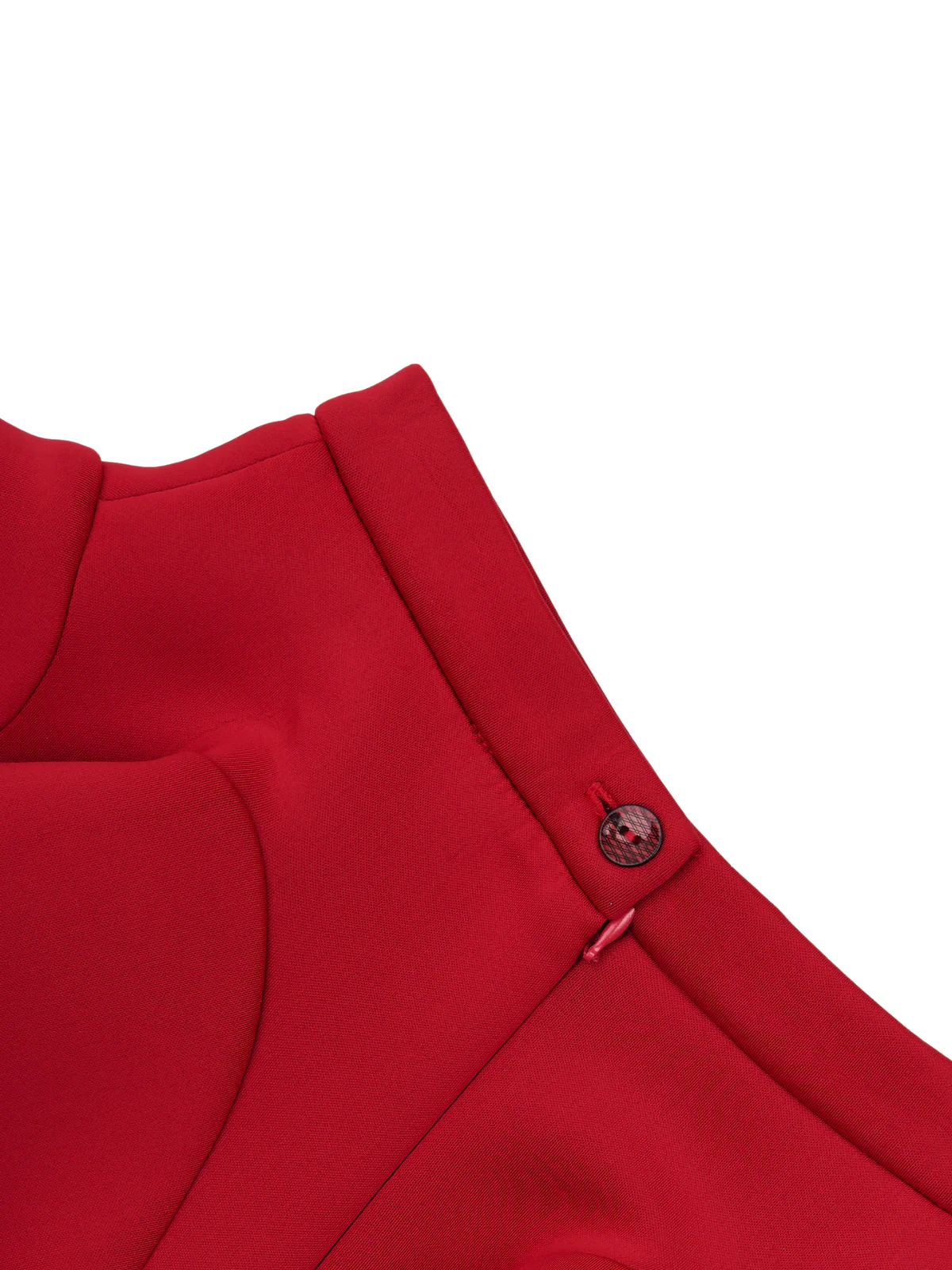 Sleek & Sassy Red Pleated Skirt by Kids Couture - Image 3