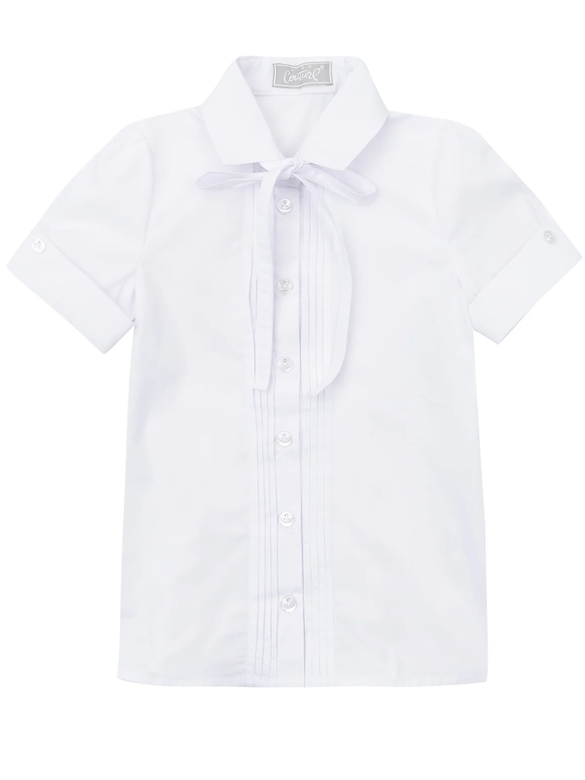 Bow Collared Dress Top by Kids Couture - Image 5