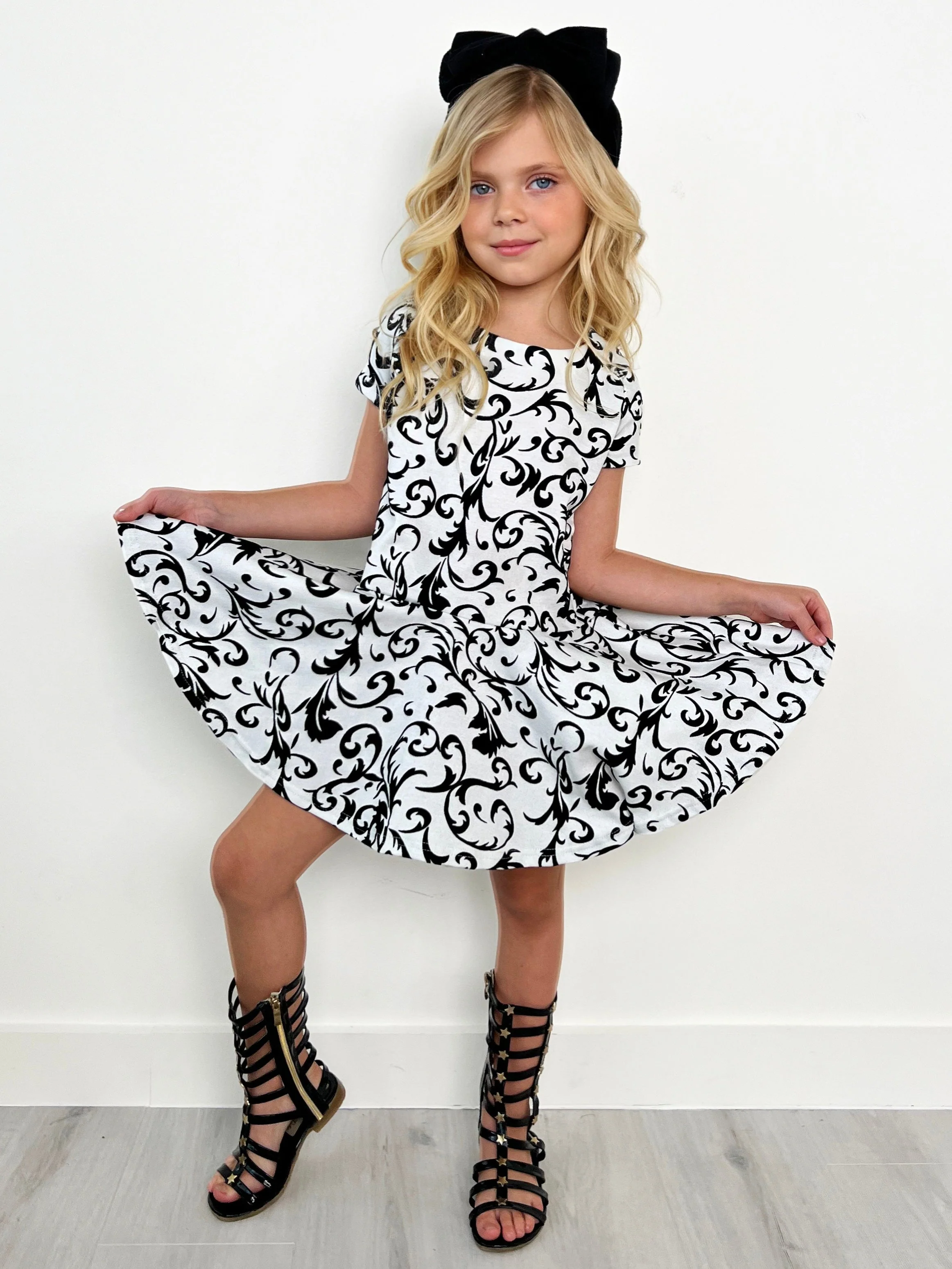 Summer Classic Skater Dress by Kids Couture - Image 5