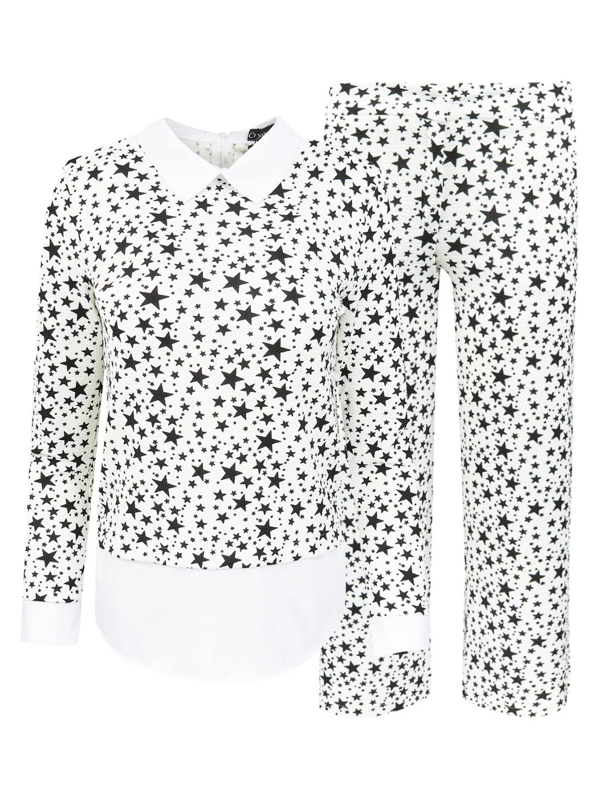 Mommy & Me Stellar Star Dressy Pant Set by Kids Couture - Image 7