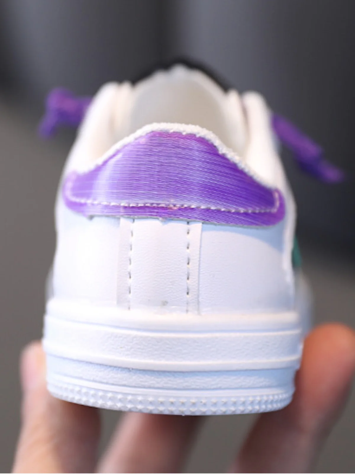 Rock Star Glam Glitter Sneakers by Liv and Mia - Image 4
