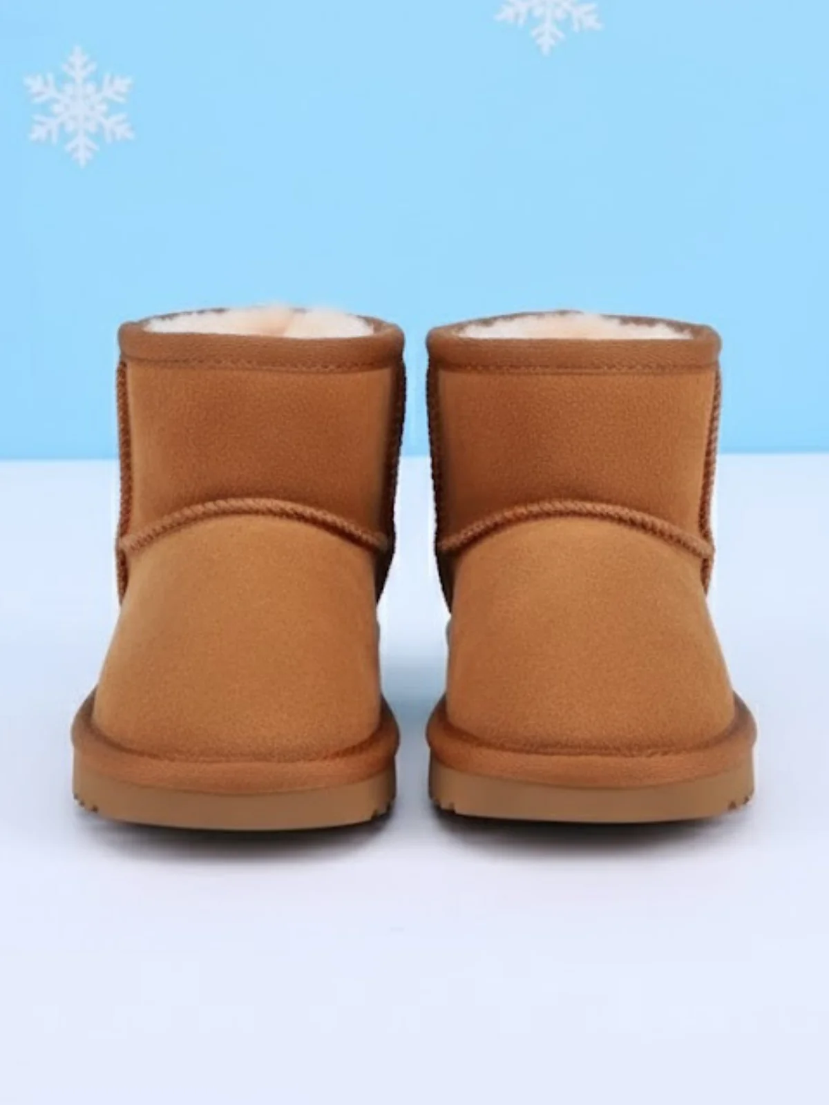 Let It Snow Fleece-Lined Snow Boots By Liv and Mia - Image 5