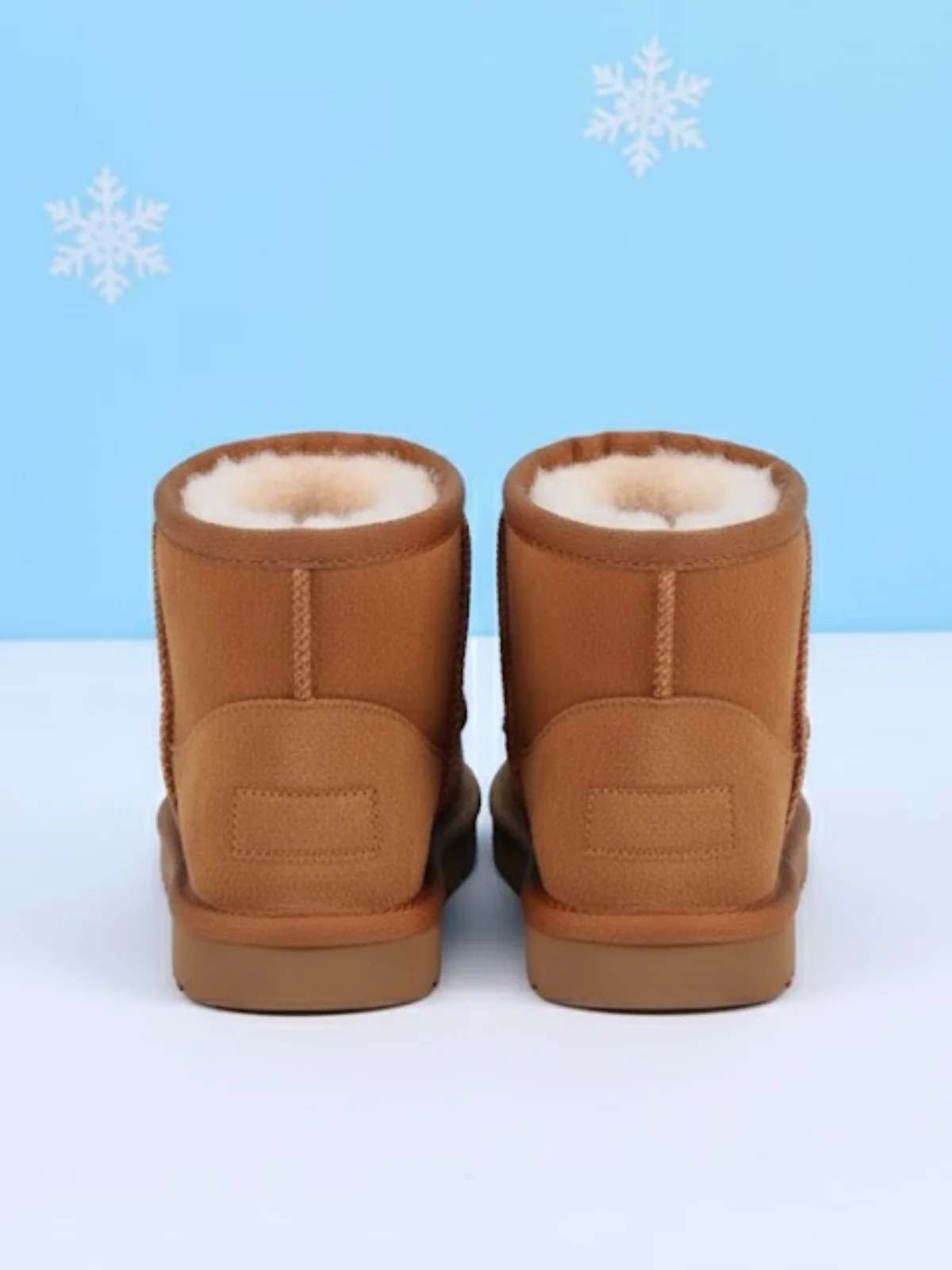 Let It Snow Fleece-Lined Snow Boots By Liv and Mia - Image 6