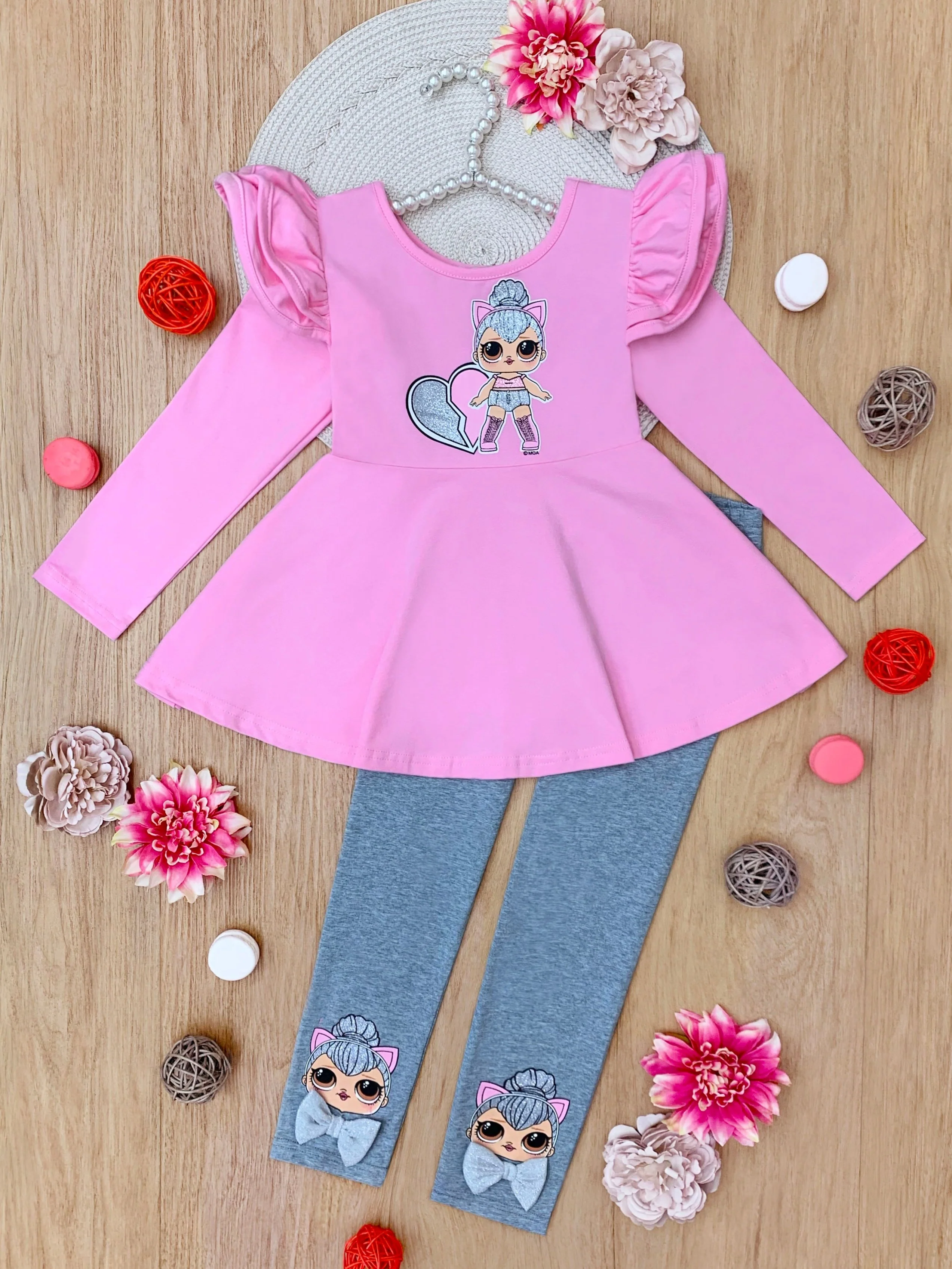 L.O.L. SURPRISE! Kitty Queen Legging Set - Image 5