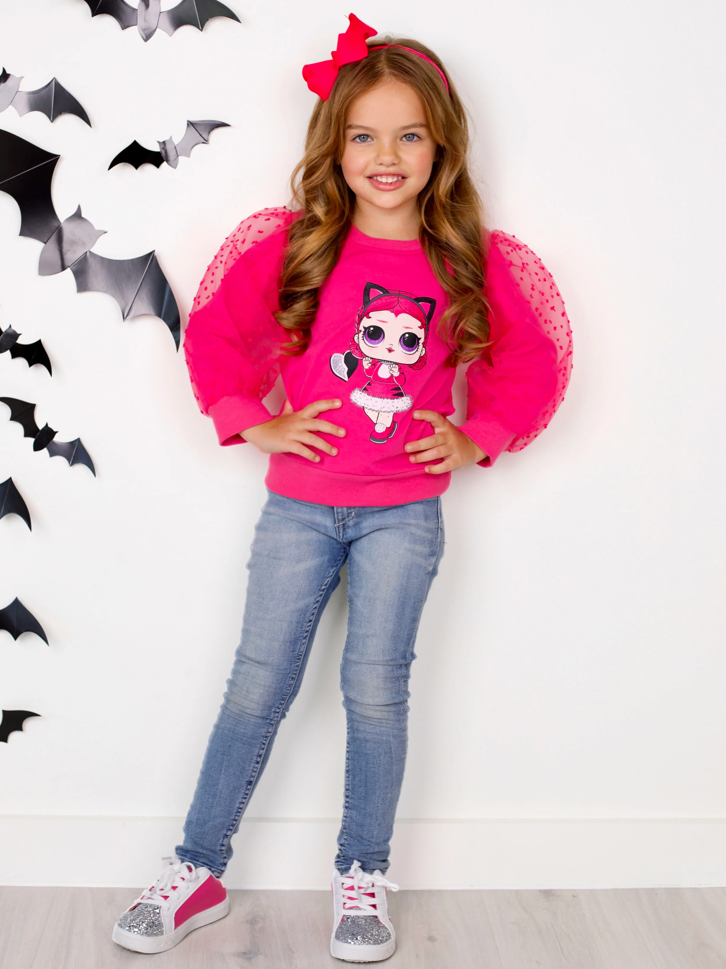 L.O.L. SURPRISE! Countess Tulle Sleeve Top - Image 5