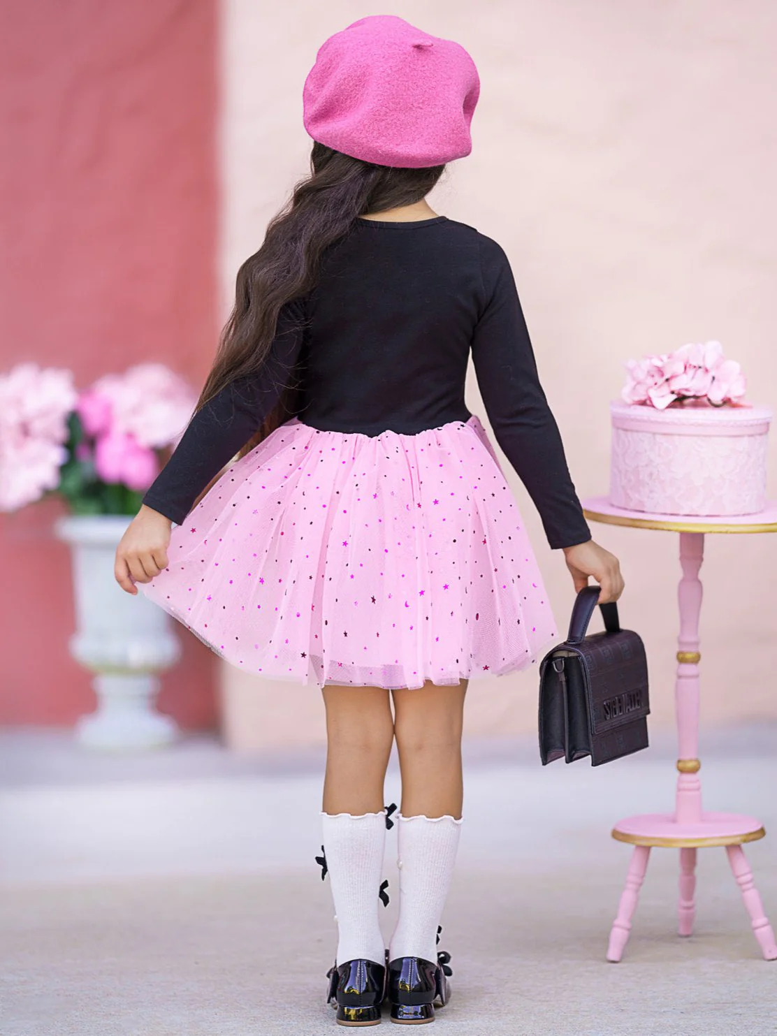L.O.L. SURPRISE! Posh Long Sleeved Glitter Tutu Dress - Image 3