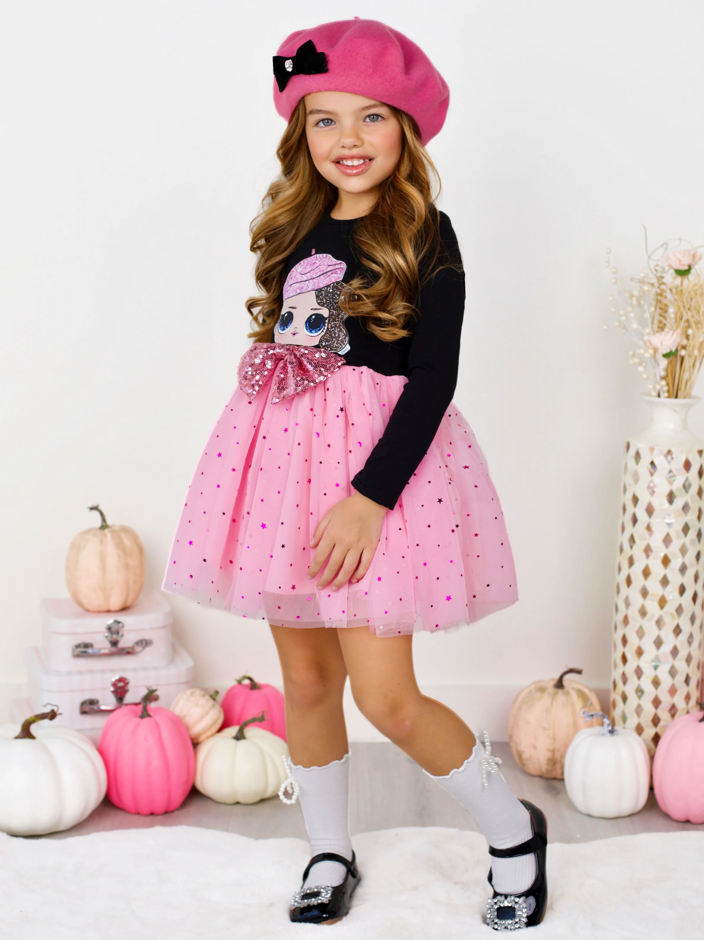 L.O.L. SURPRISE! Posh Long Sleeved Glitter Tutu Dress - Image 7
