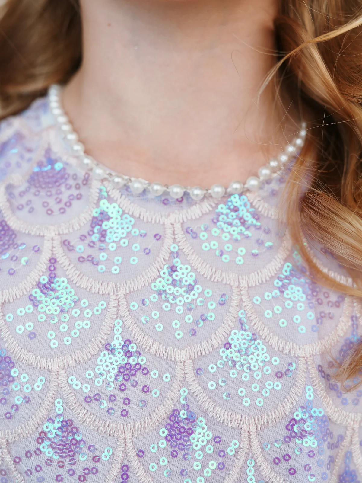 Seaside Shimmer Mermaid Tulle Dress - Image 2