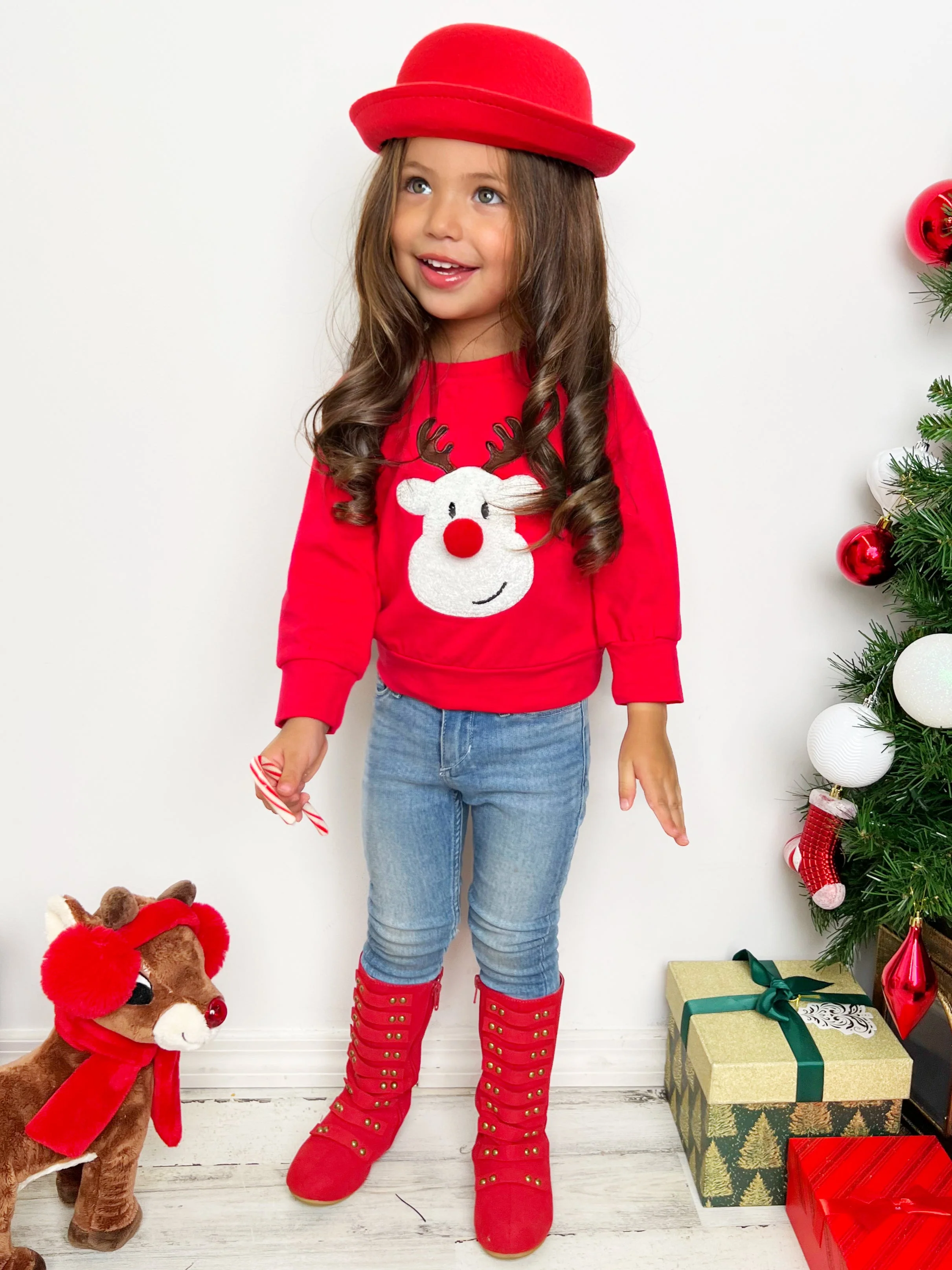Lead The Way Reindeer Sweater - Image 3