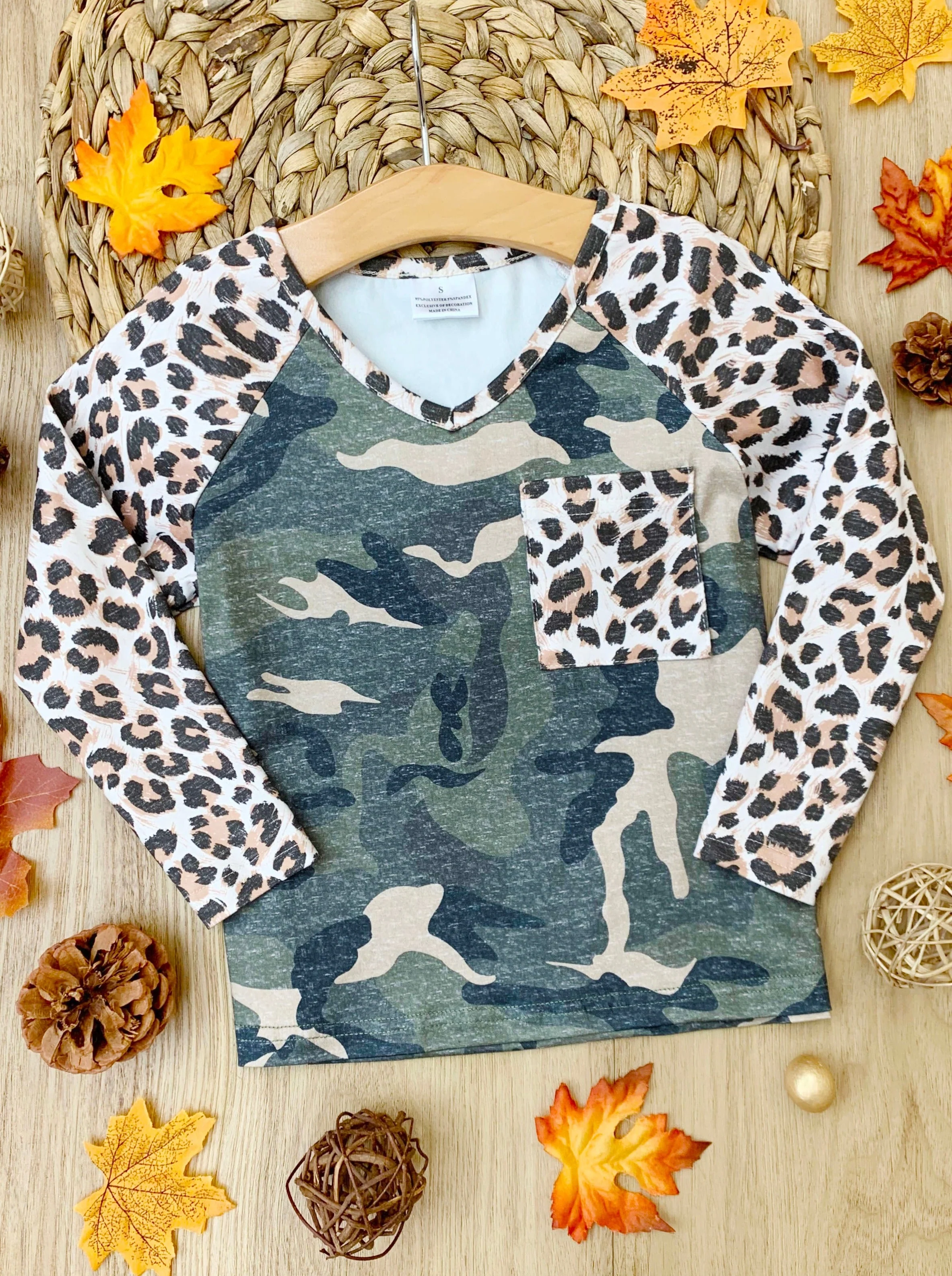 Out In The Wild Long Sleeved Raglan Top - Image 2