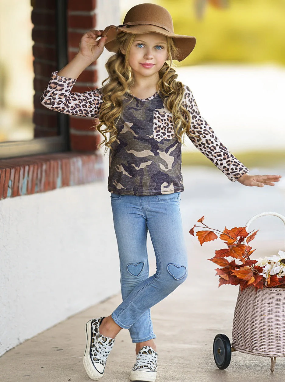 Out In The Wild Long Sleeved Raglan Top - Image 3