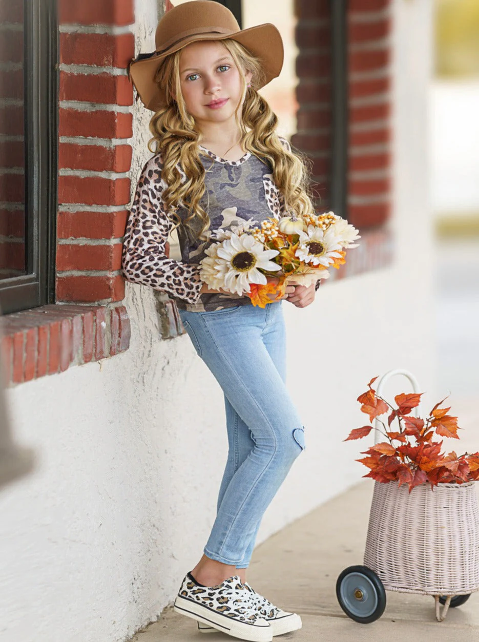 Out In The Wild Long Sleeved Raglan Top - Image 4