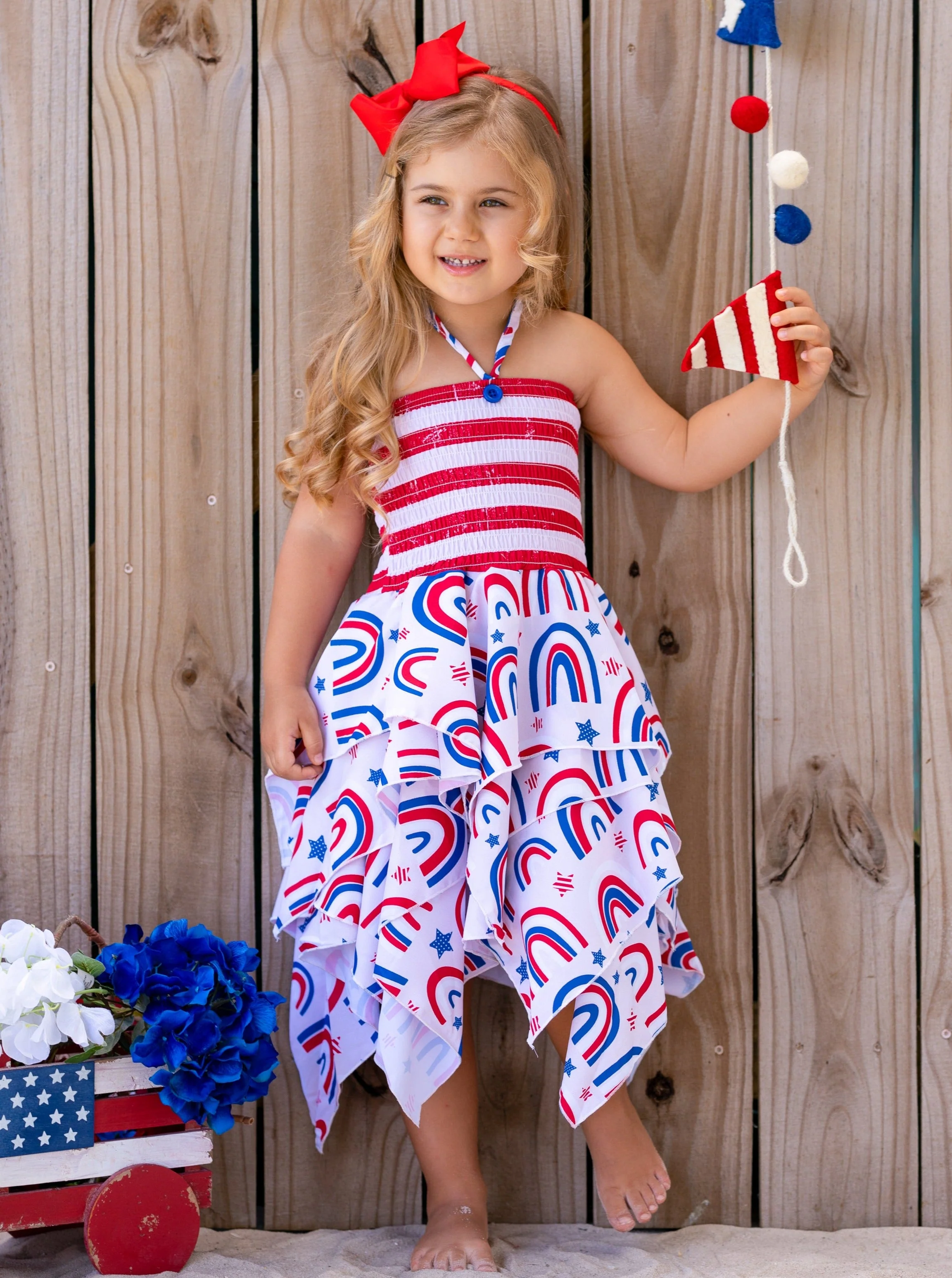 USA Celebration Handkerchief Dress - Image 2