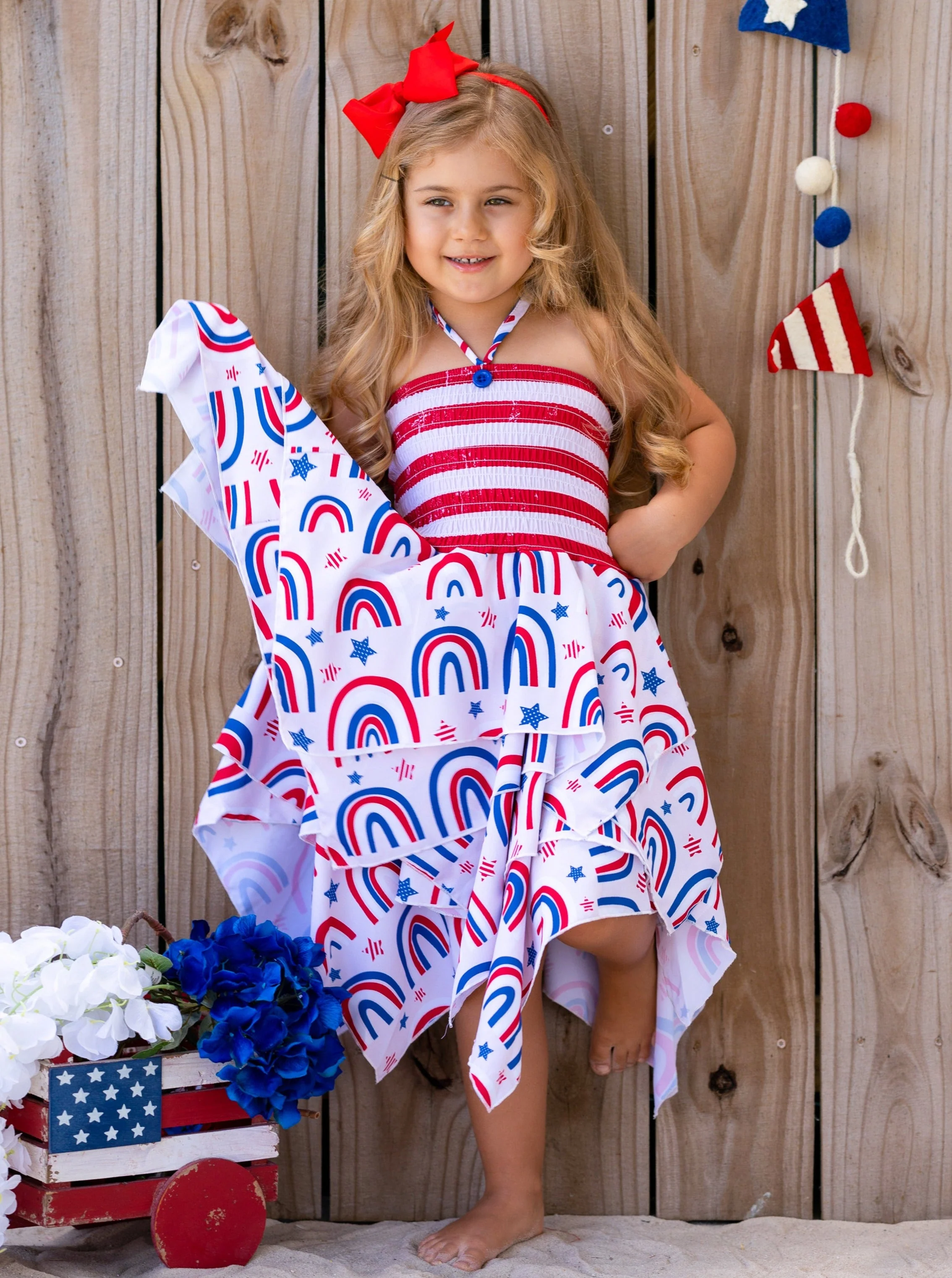 USA Celebration Handkerchief Dress - Image 6