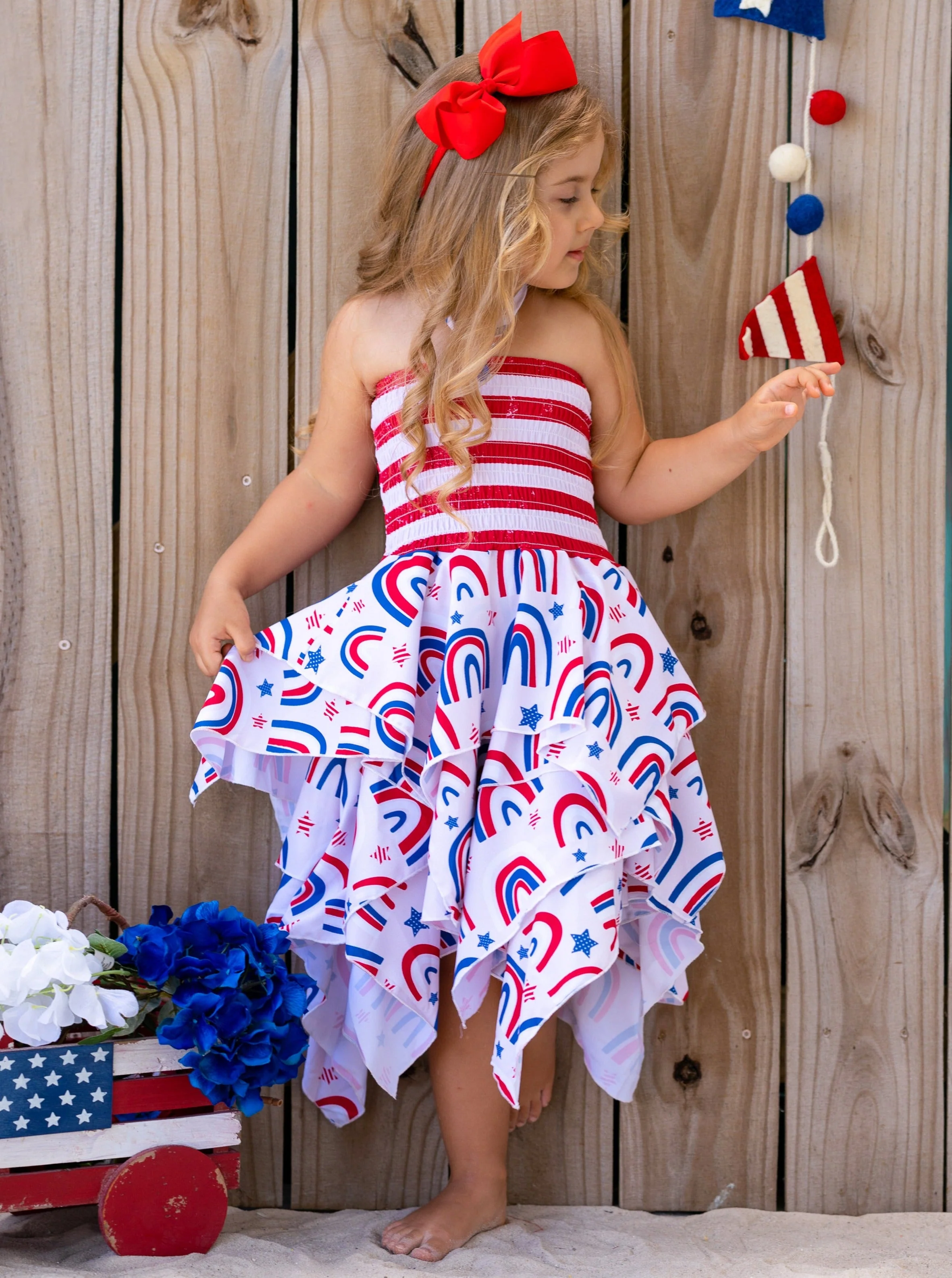 USA Celebration Handkerchief Dress - Image 8