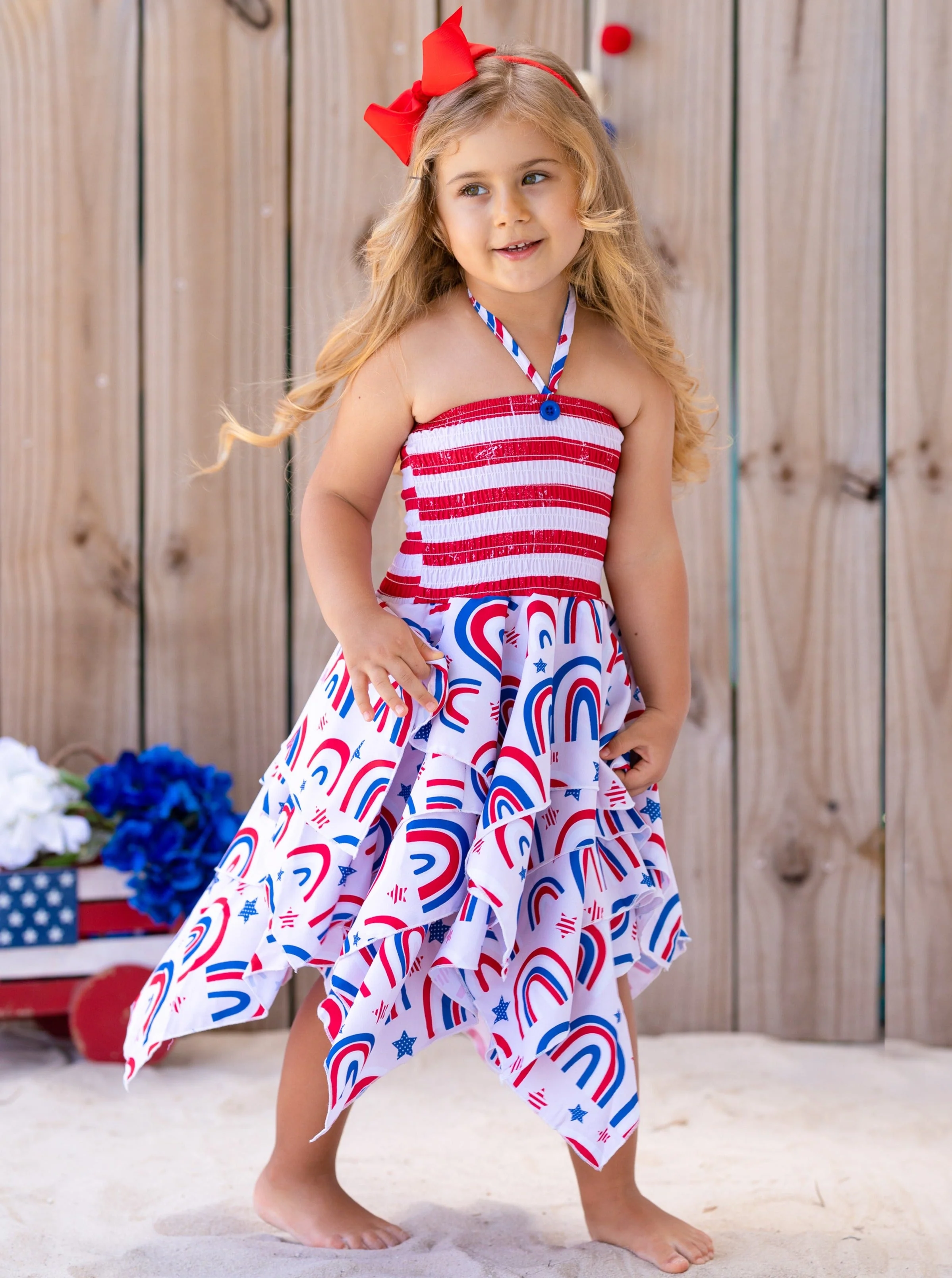 USA Celebration Handkerchief Dress - Image 9