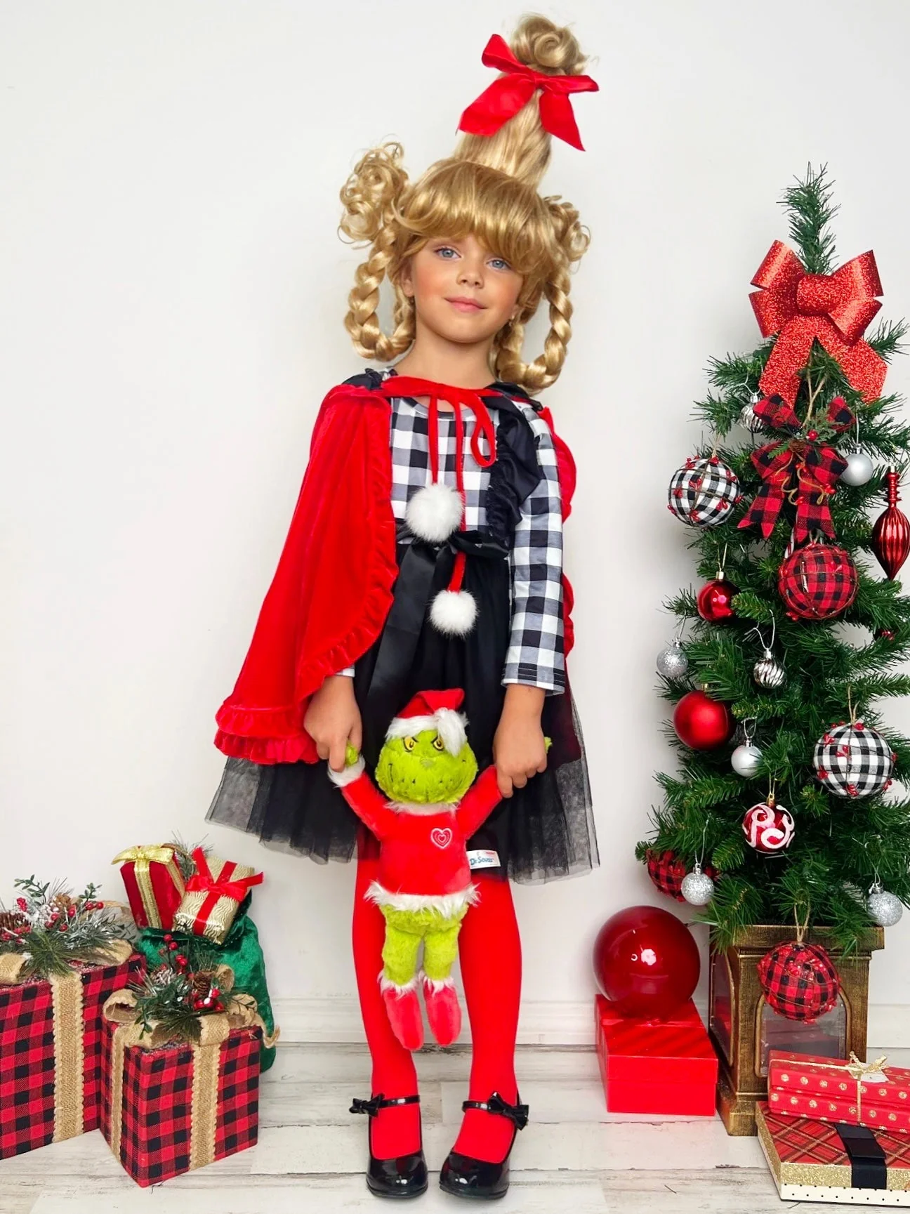 Let's Keep It Simple Plaid Tutu Dress - Image 3