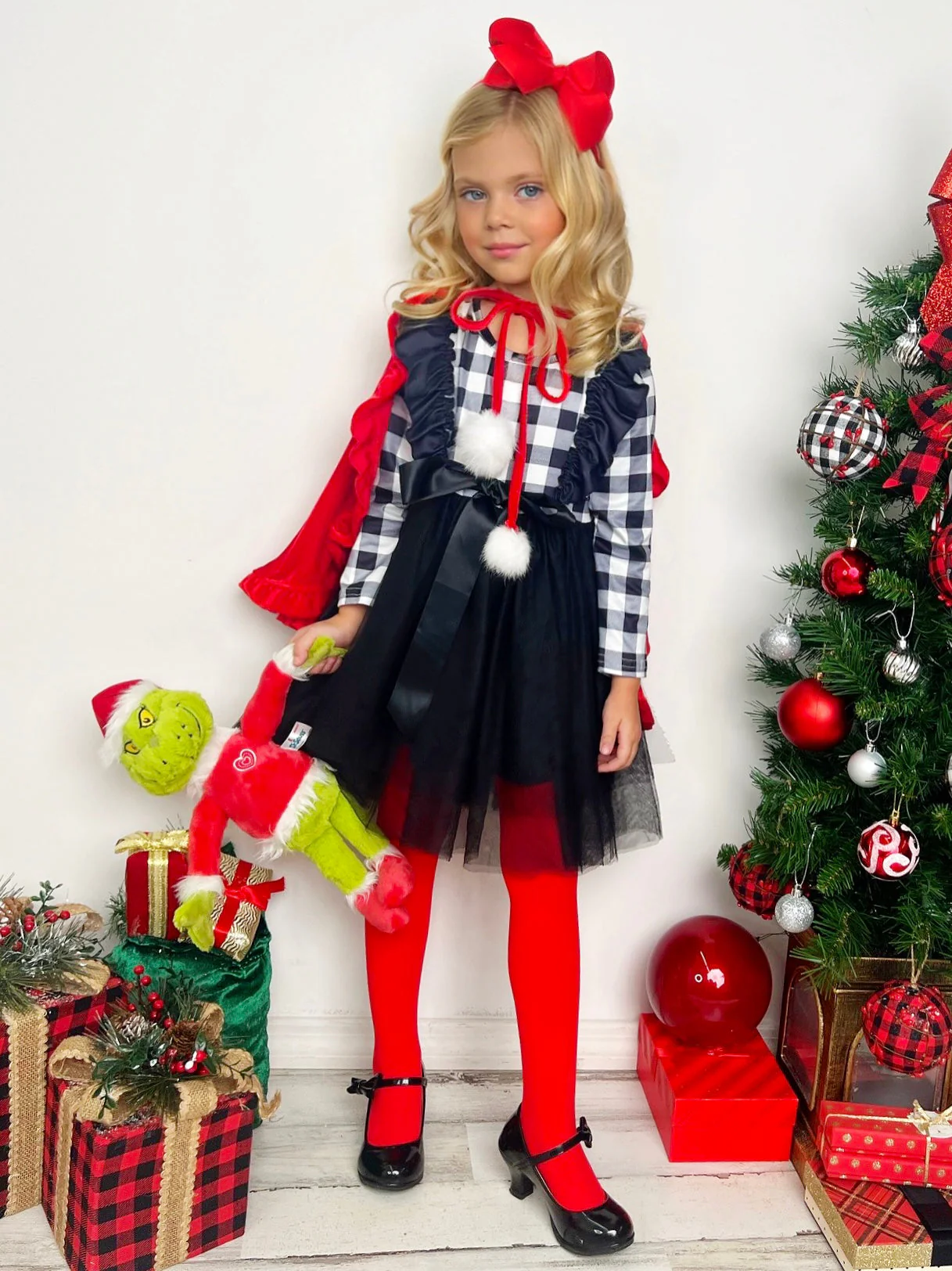 Let's Keep It Simple Plaid Tutu Dress - Image 5