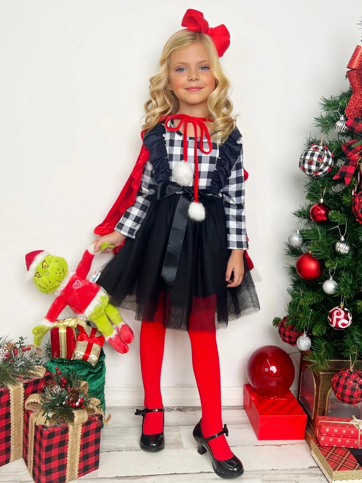 Let's Keep It Simple Plaid Tutu Dress - Image 7