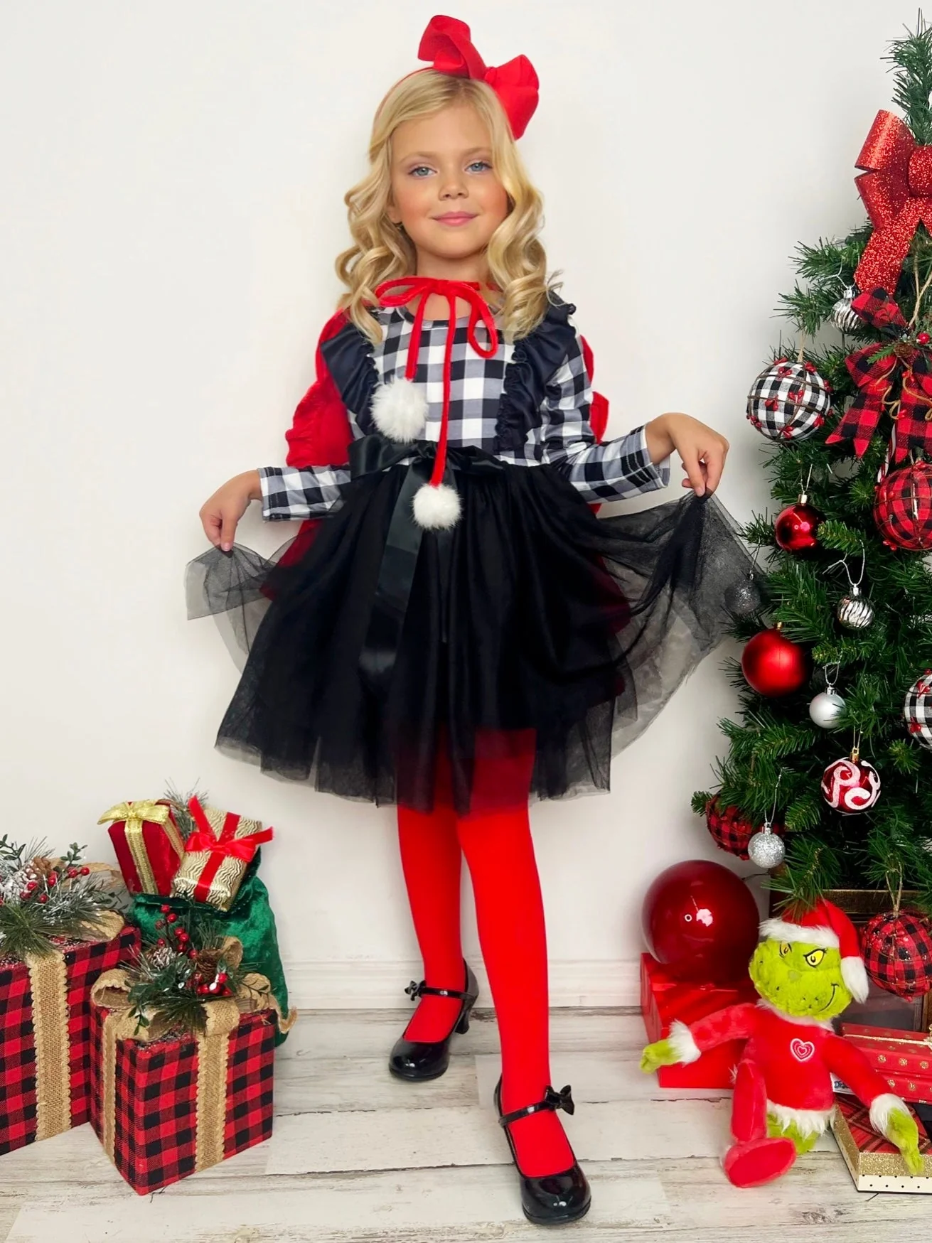 Let's Keep It Simple Plaid Tutu Dress - Image 9