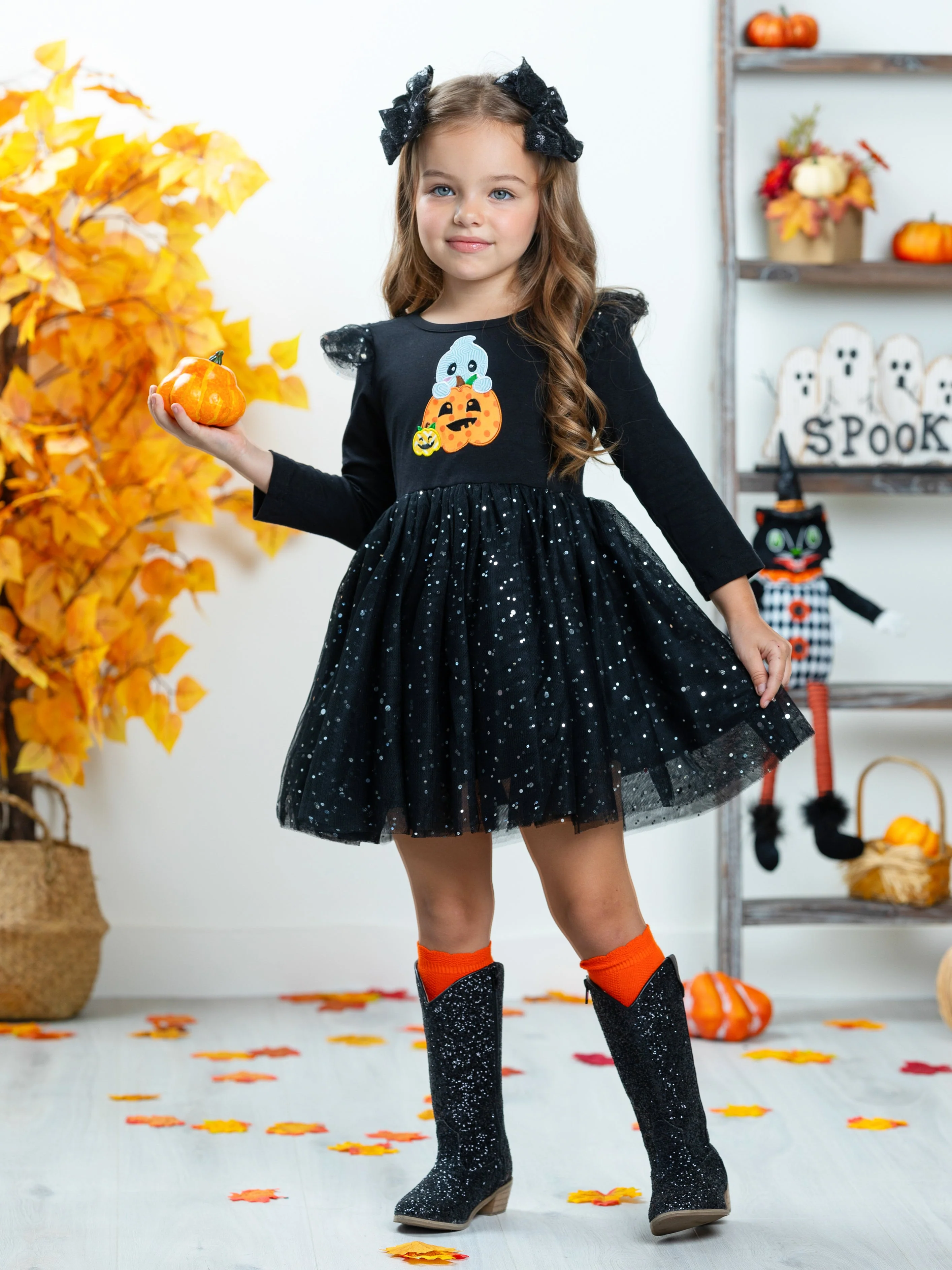 Lift Your Spirits Glitter Tutu Dress - Image 2