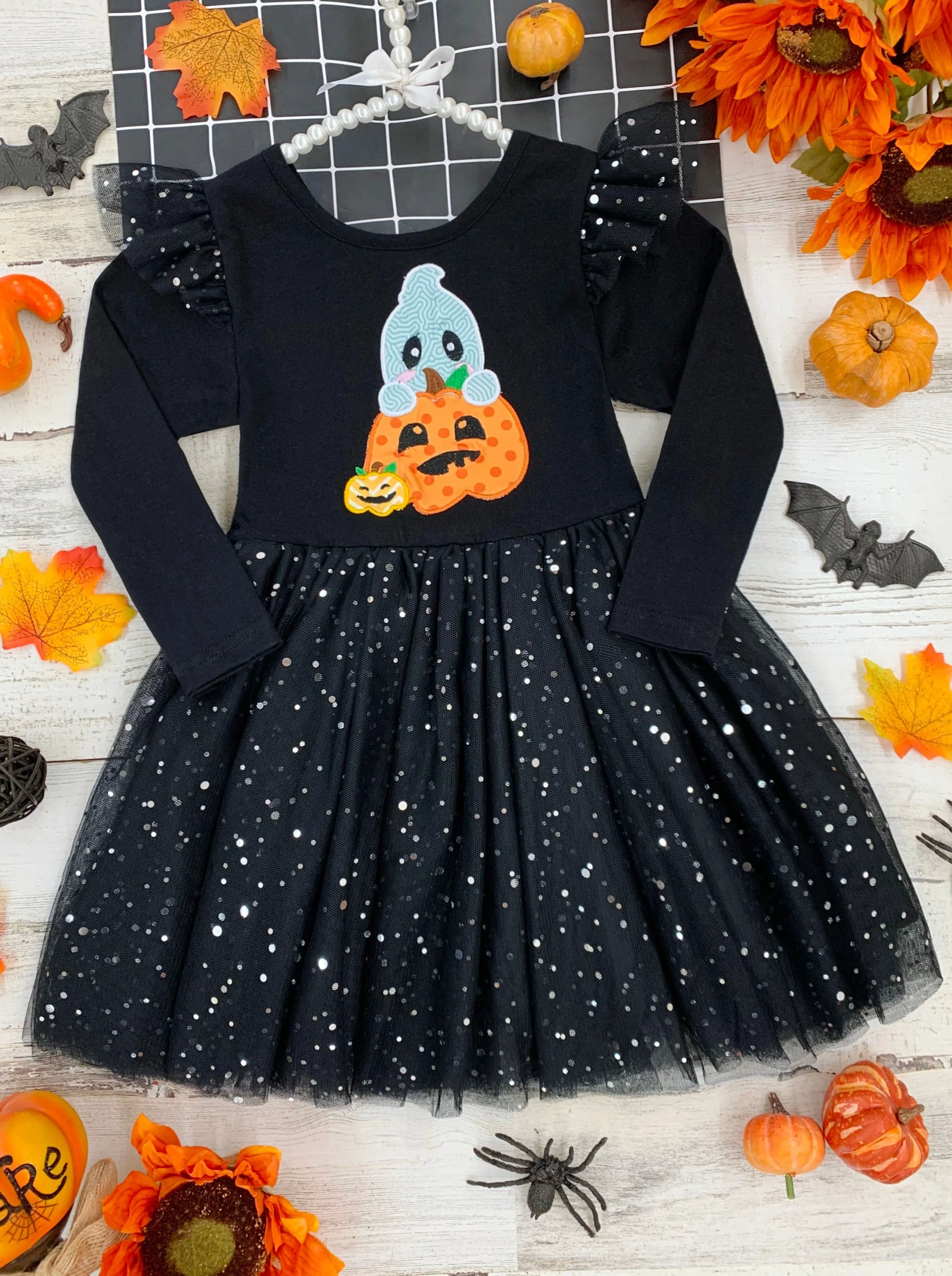 Lift Your Spirits Glitter Tutu Dress - Image 3