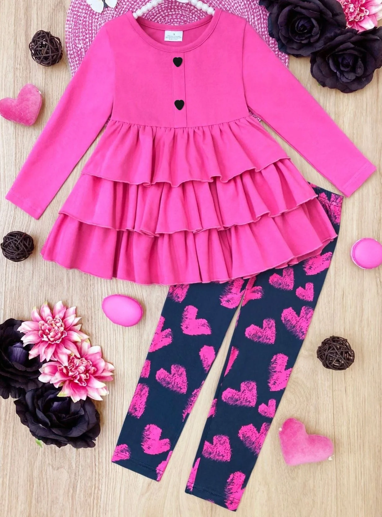 Little Miss Sweetheart Legging Set - Image 3