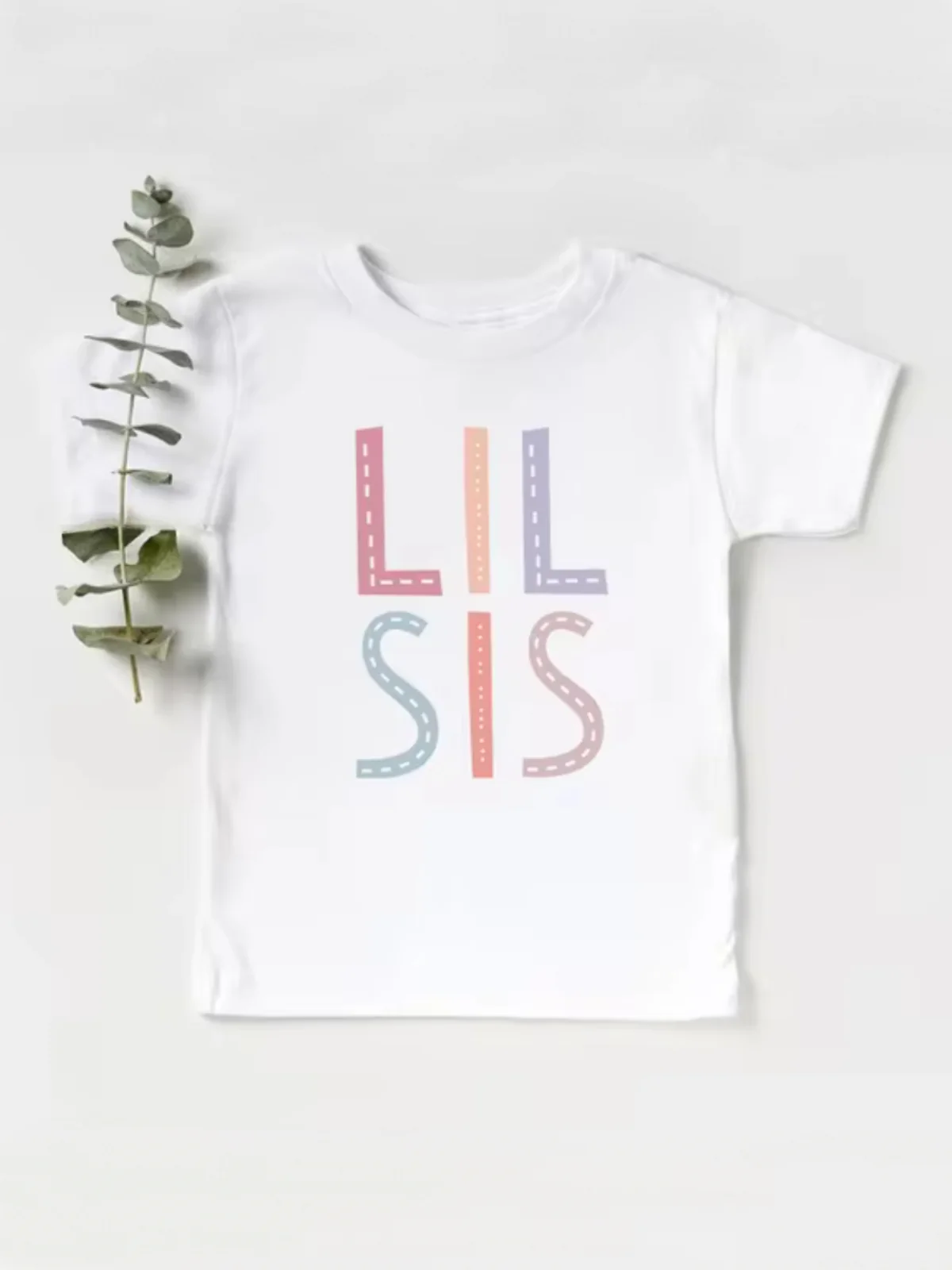 Little Sister Matching Cotton Short Sleeve Sibling Shirts - Image 2
