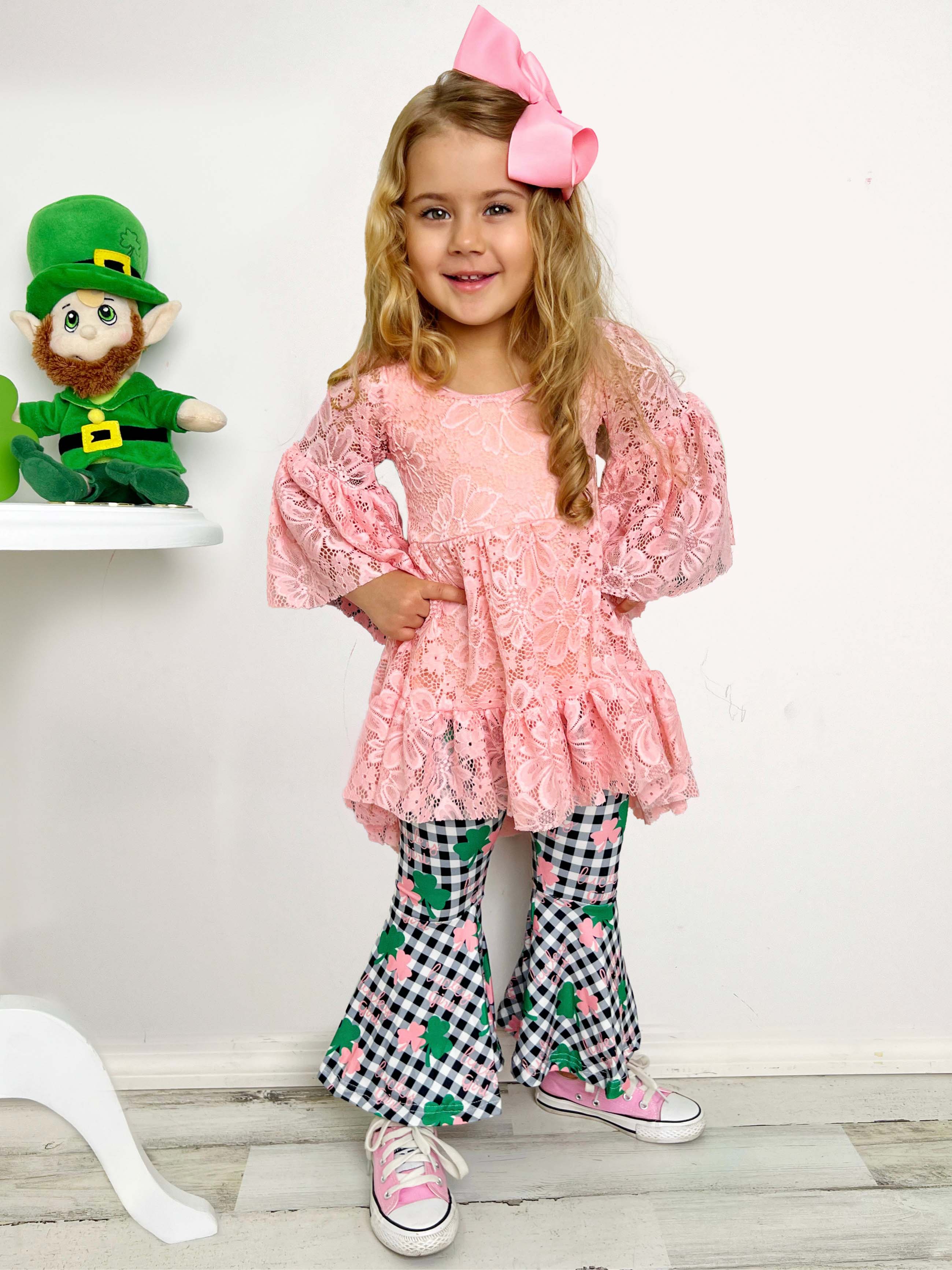 Lace Of The Irish Flared Legging Set - Image 2