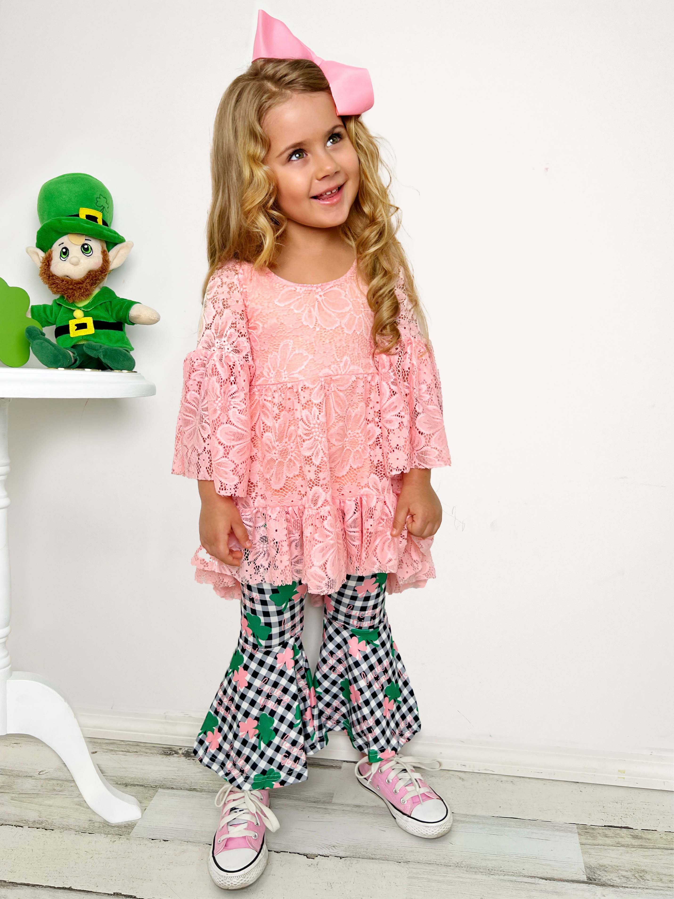 Lace Of The Irish Flared Legging Set - Image 4