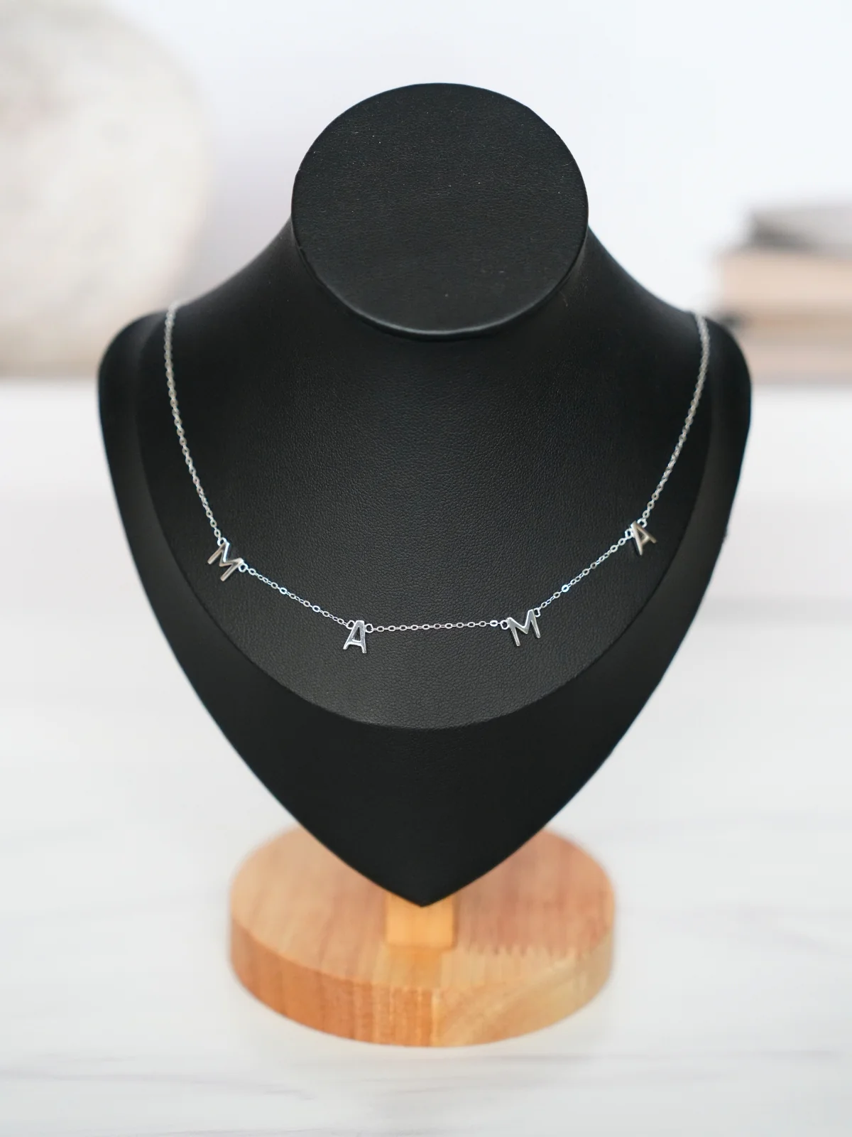 "MAMA" Charm Necklace - Image 9