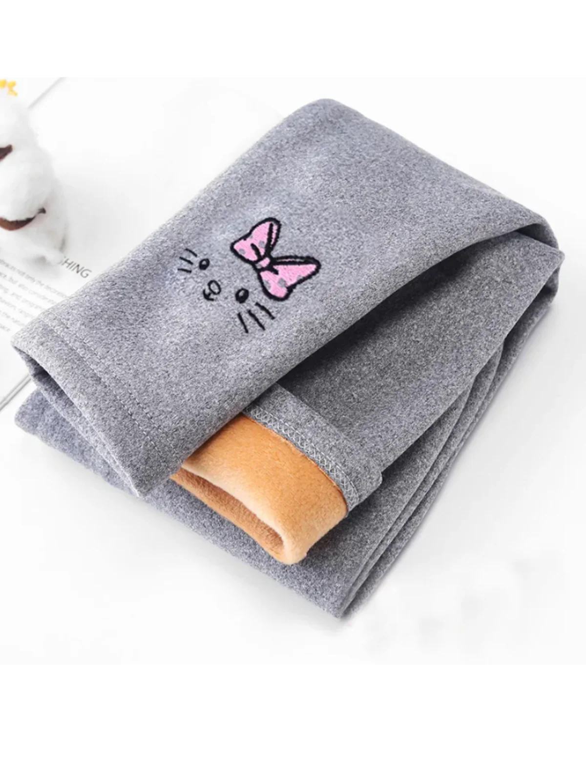 Meow Magic Fleece-Lined Leggings - Image 3