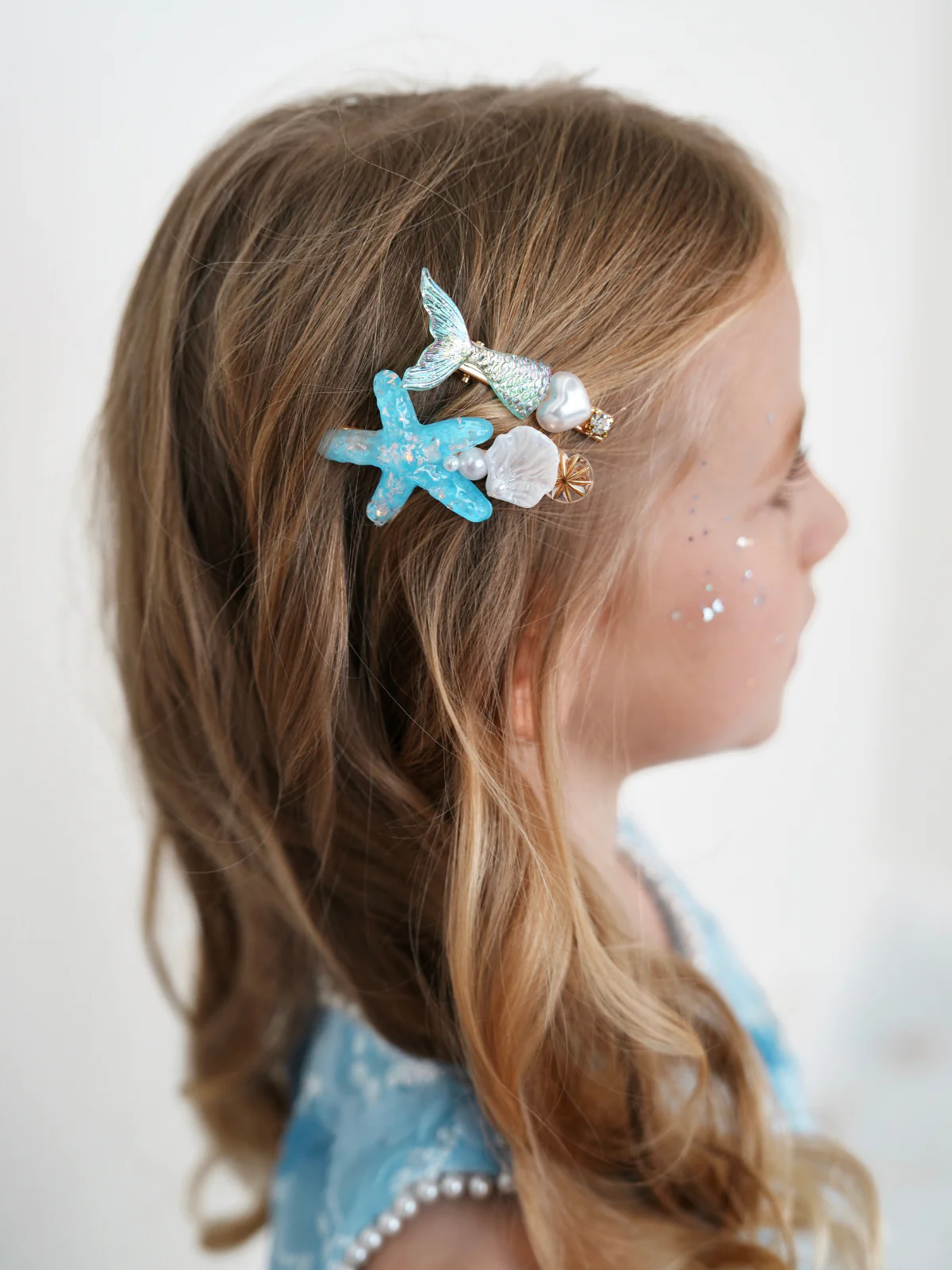 Mermaid Treasure Seashell Hair Accessory Set - Image 2