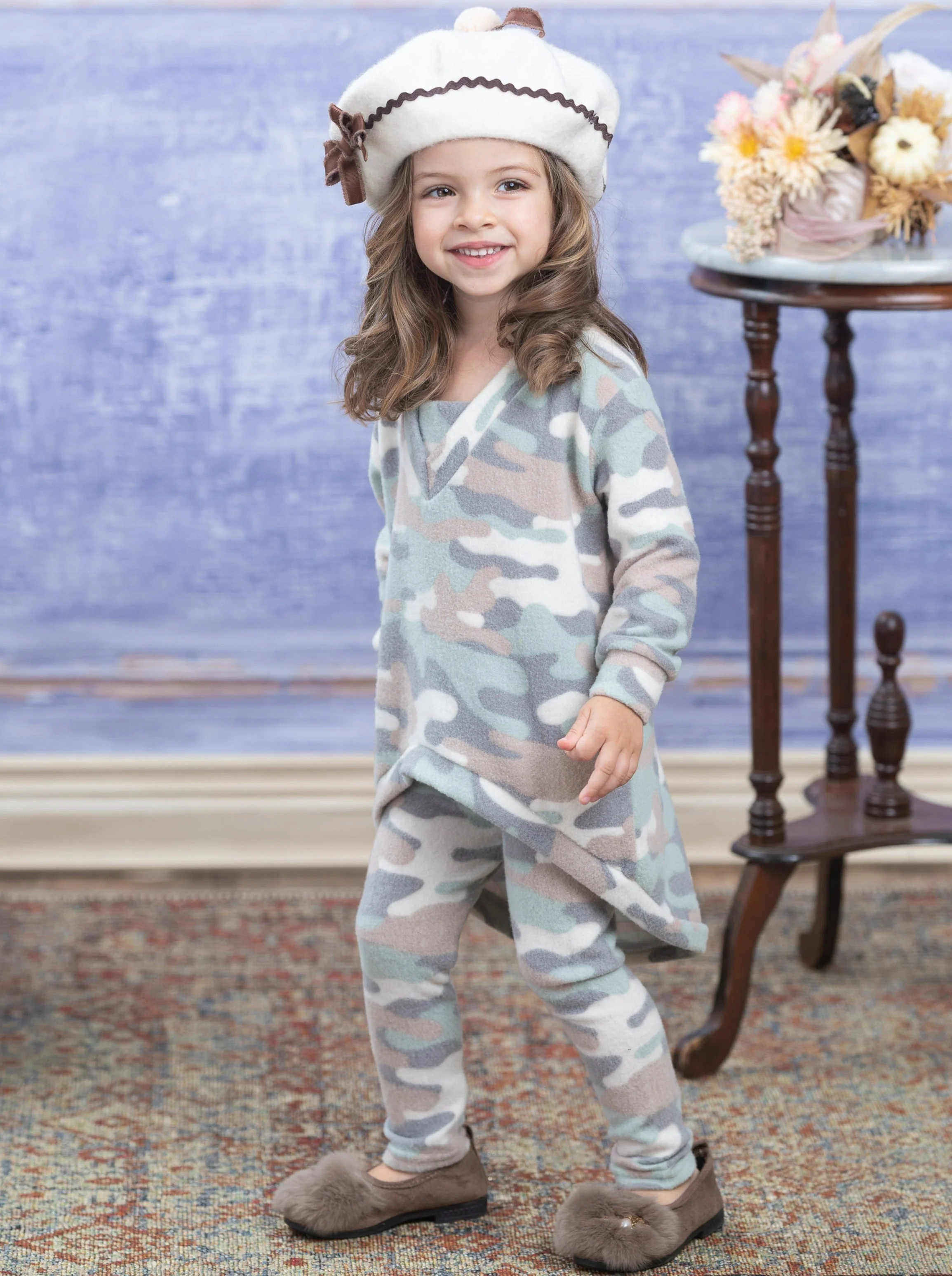 Camo Cutie Hi-Lo Lounge Set - Image 2
