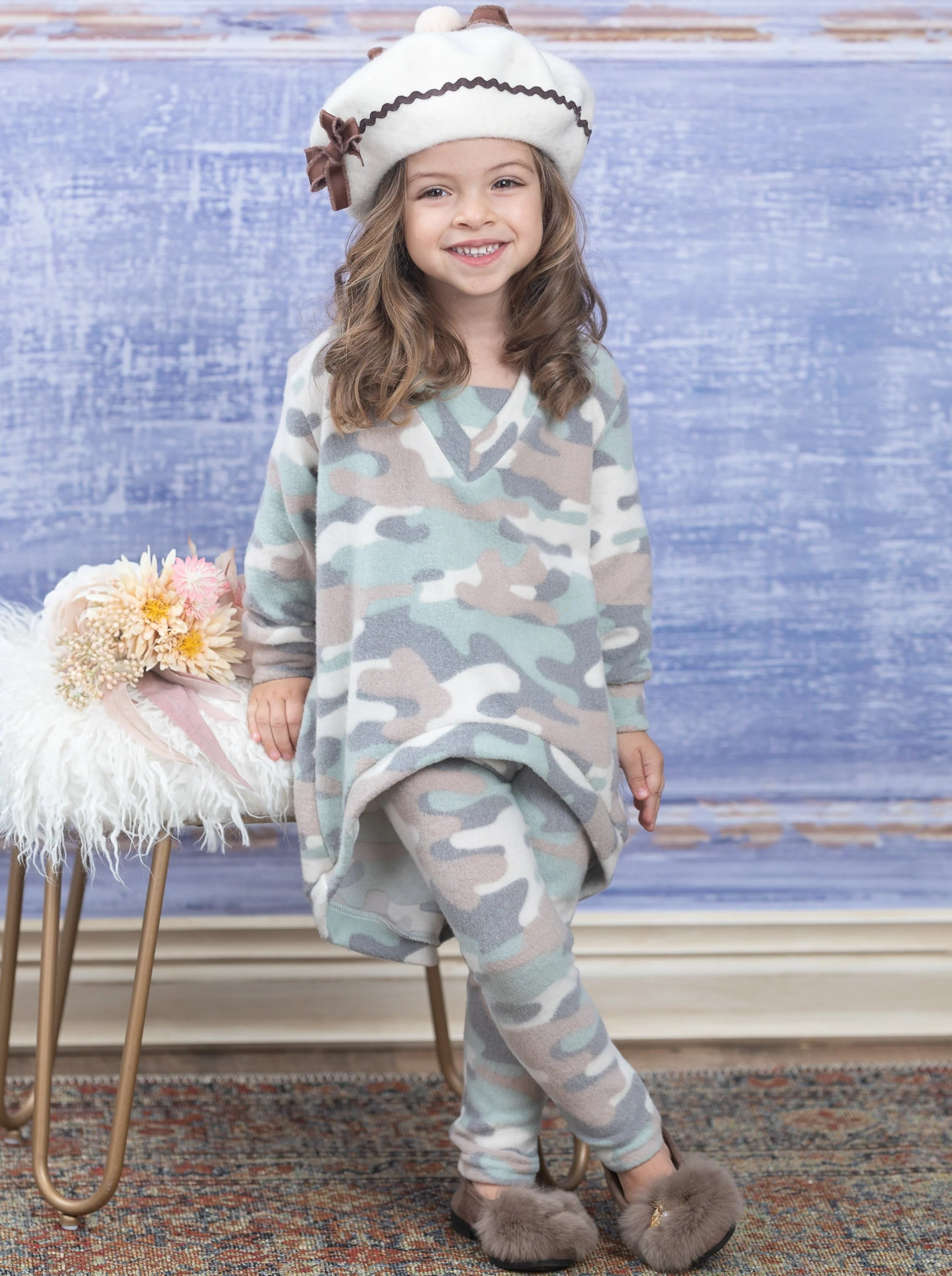 Camo Cutie Hi-Lo Lounge Set - Image 4
