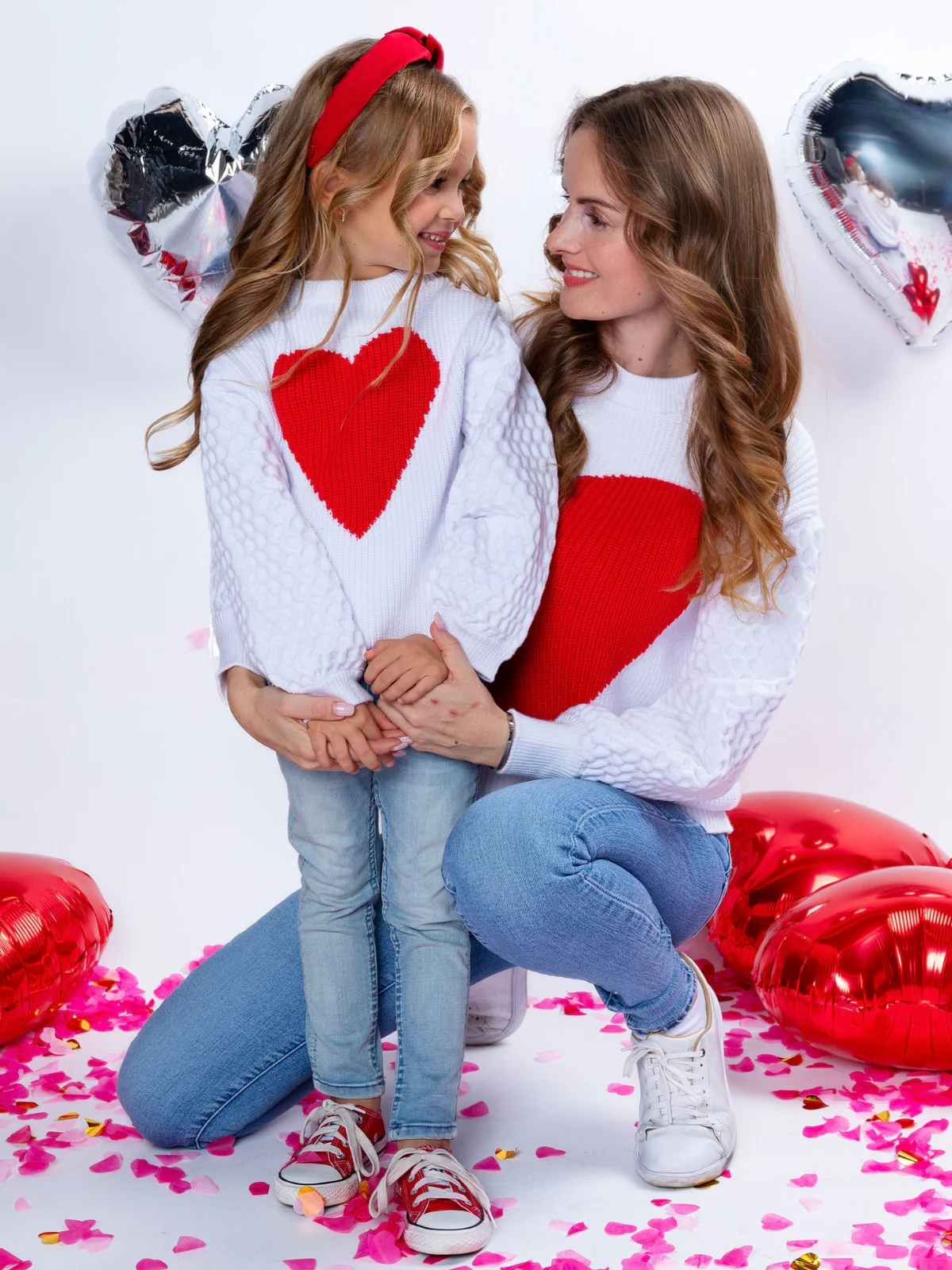 Mommy and Me All My Love Heart Sweater - Image 5