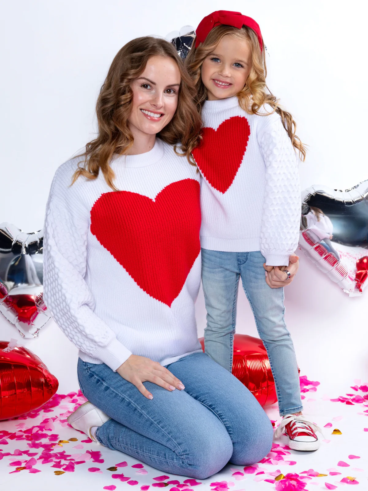 Mommy and Me All My Love Heart Sweater - Image 6