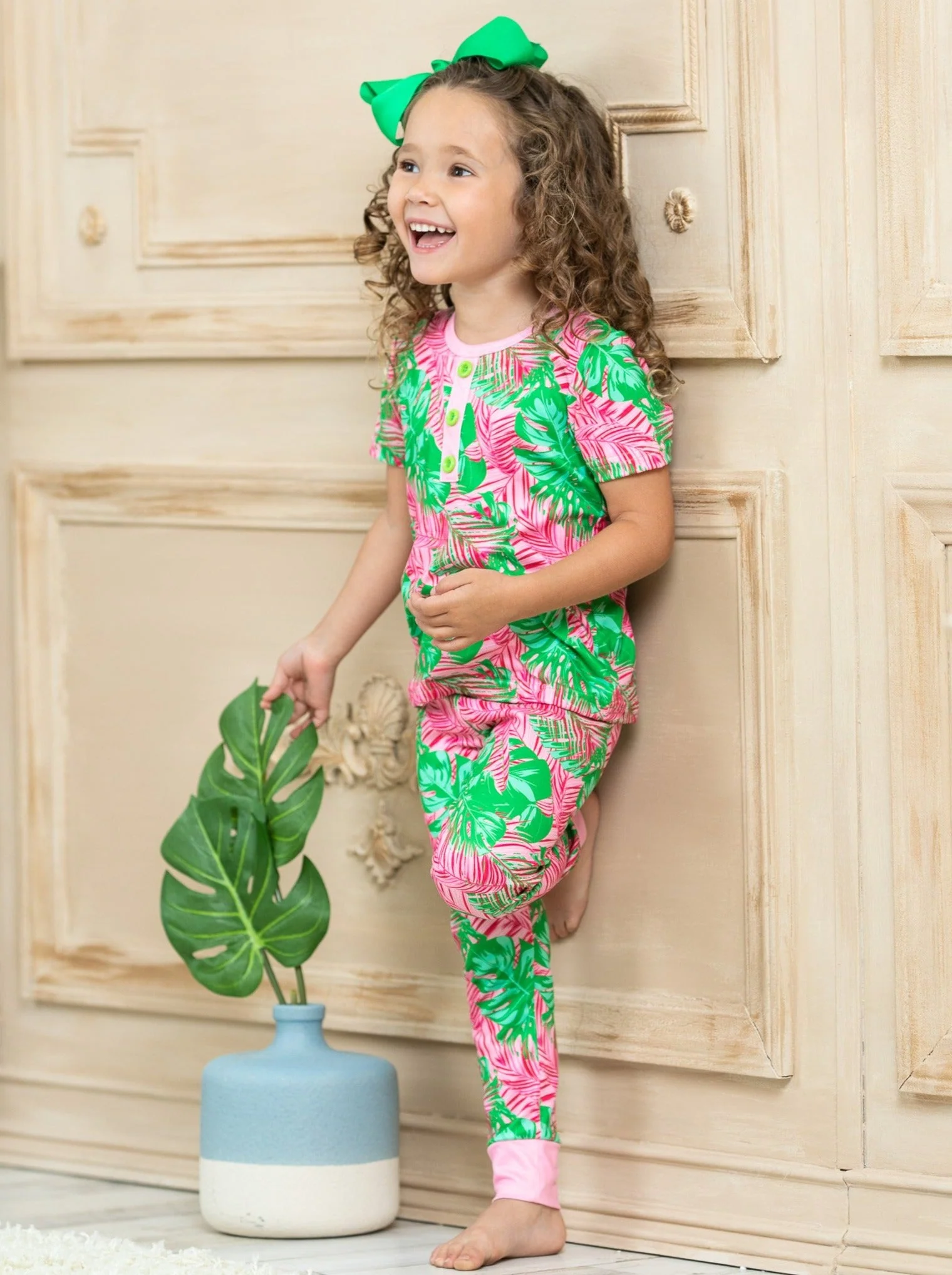 Mommy and Me Bahama Breeze Pajama Set - Image 8